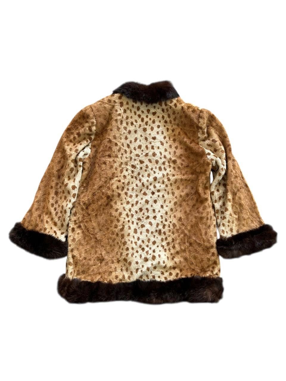 Japanese Brand Leopard Faux Fur Coat If Six Was Nine Style Size ONE SIZE - 11 Thumbnail