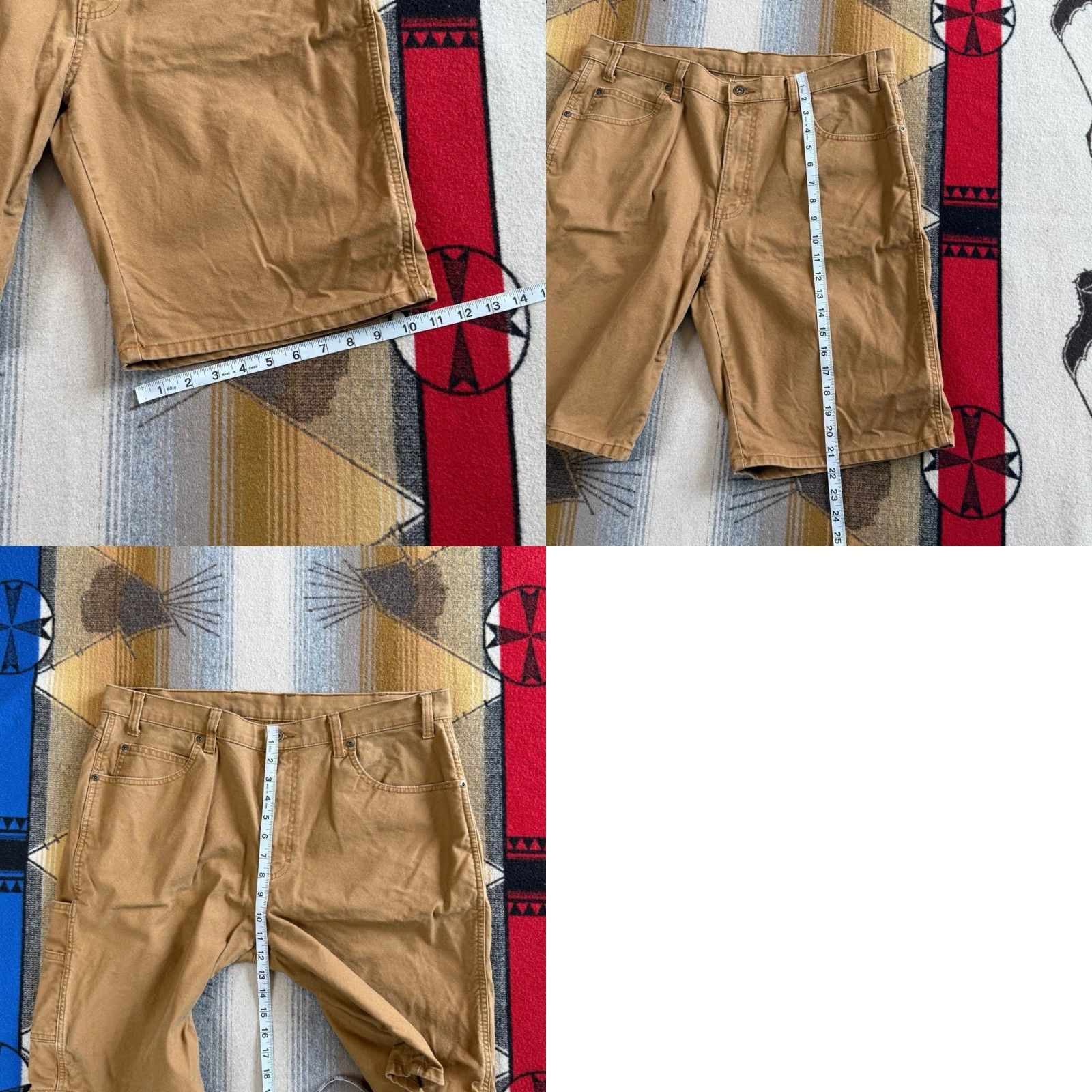 Dickies VINTAGE Dickies Carpenter Canvas Shorts Size 36 Brown Grunge Skate Men Regular Waist 36 Inseam 11 90s Size US 36 / EU 52 - 8 Thumbnail