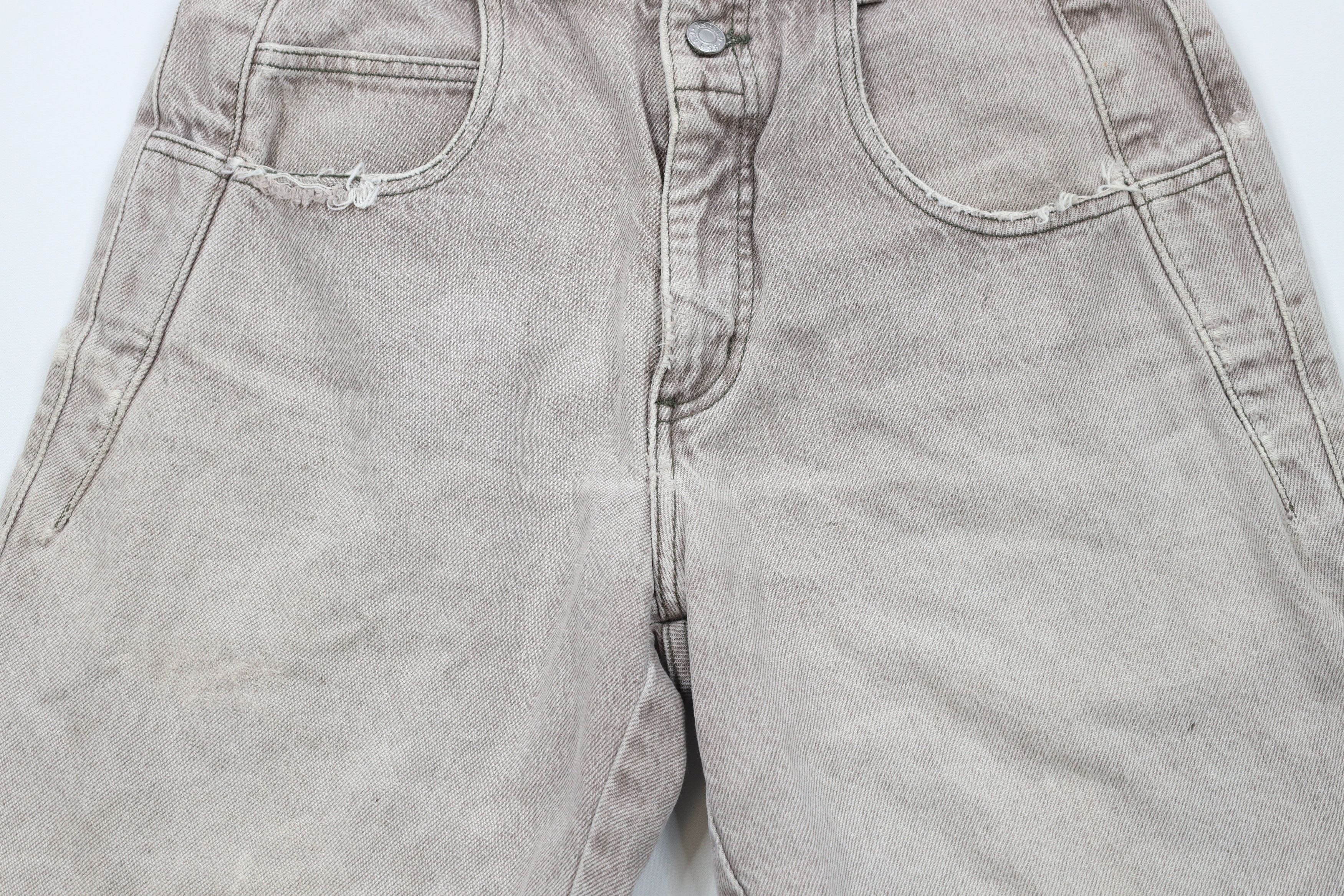 Guess Vintage 90s Guess Out Baggy Denim Jean Shorts Jorts USA Size US 30 / EU 46 - 3 Thumbnail