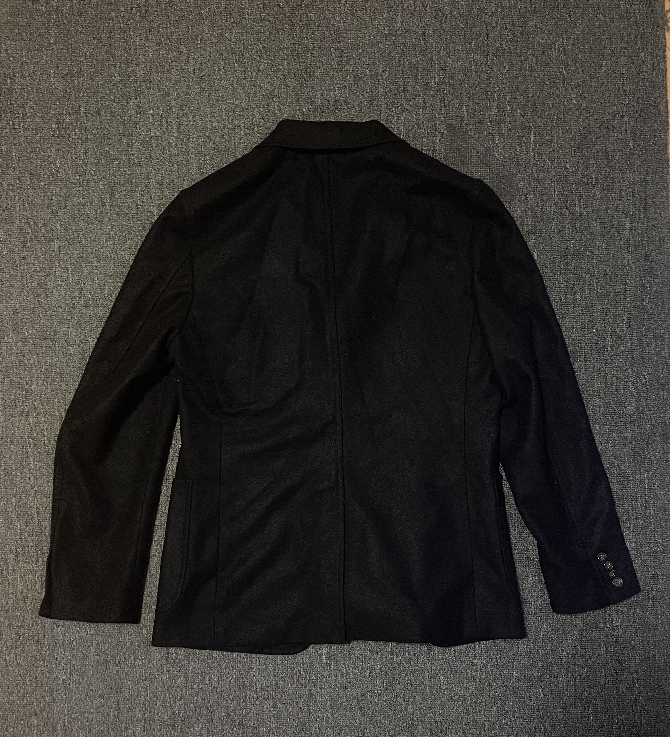 Prada Prada Men's Black Wool woolen Blazer Jacket Size 50/L Size US M / EU 48-50 / 2 - 3 Thumbnail