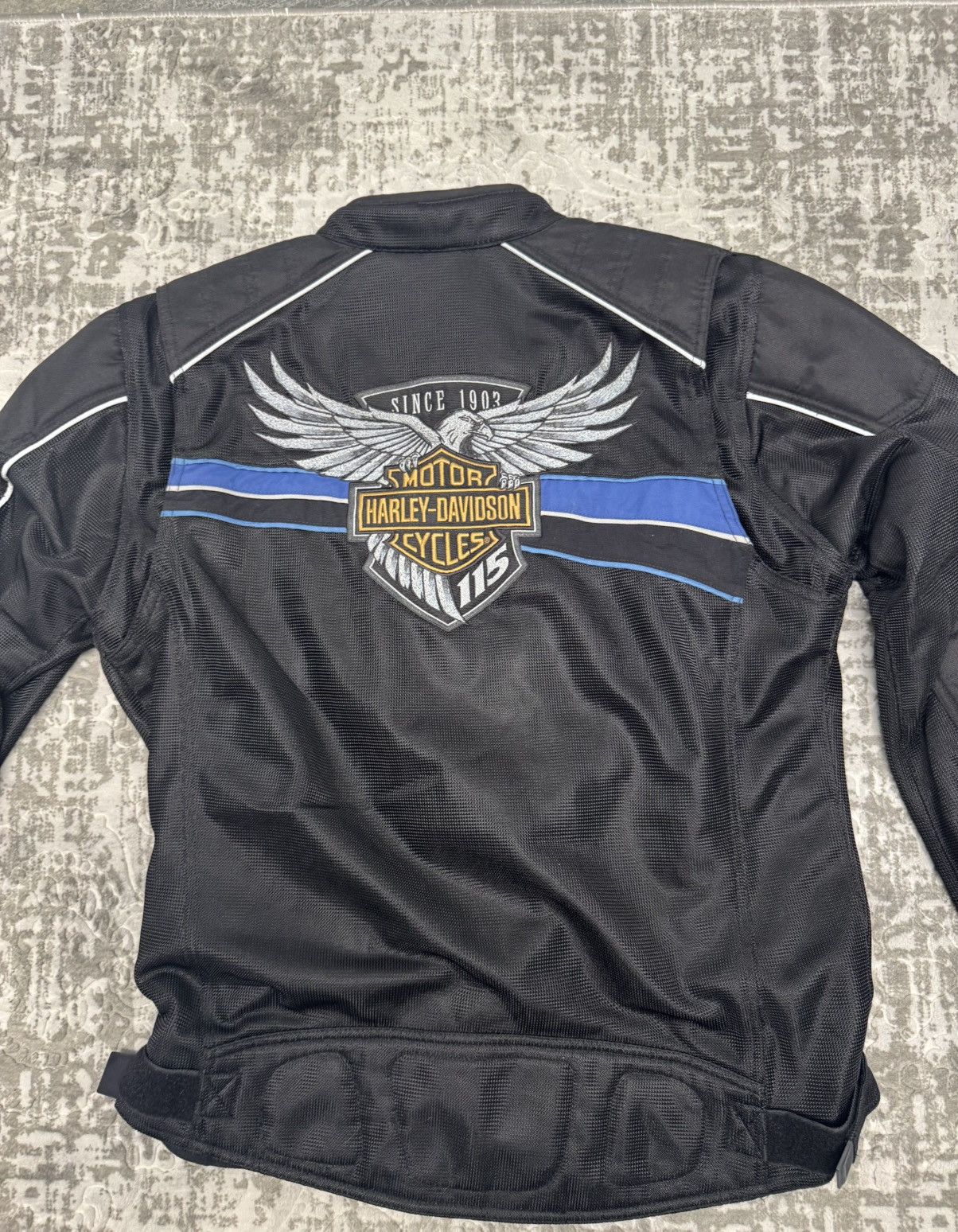 Harley Davidson MEN HARLEY DAVIDSON 115thANNIVERSARY MOTORCYCLE JACKET MEN L Size US L / EU 52-54 / 3 - 10 Thumbnail