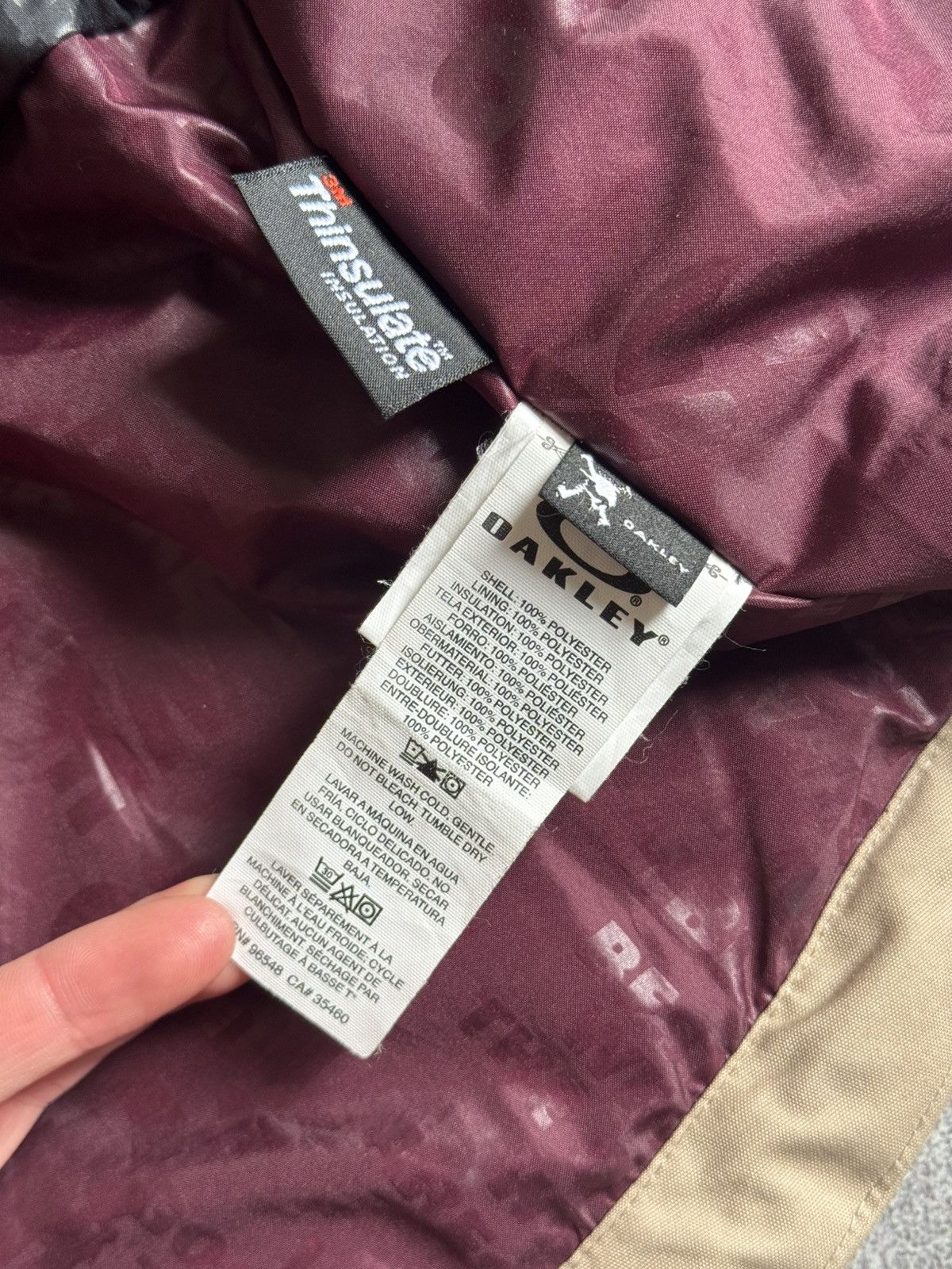 Oakley Oakley S outdoor gorpcore zip hooded jacket windbreaker ski Size US S / EU 44-46 / 1 - 13 Thumbnail