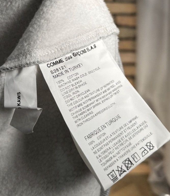 Comme des Garcons × Comme des Garcons SHIRT × Kaws SS22 NEW KAWS CDG SHIRT GRAPHIC PRINT HOODIE Size US L / EU 52-54 / 3 - 7 Thumbnail