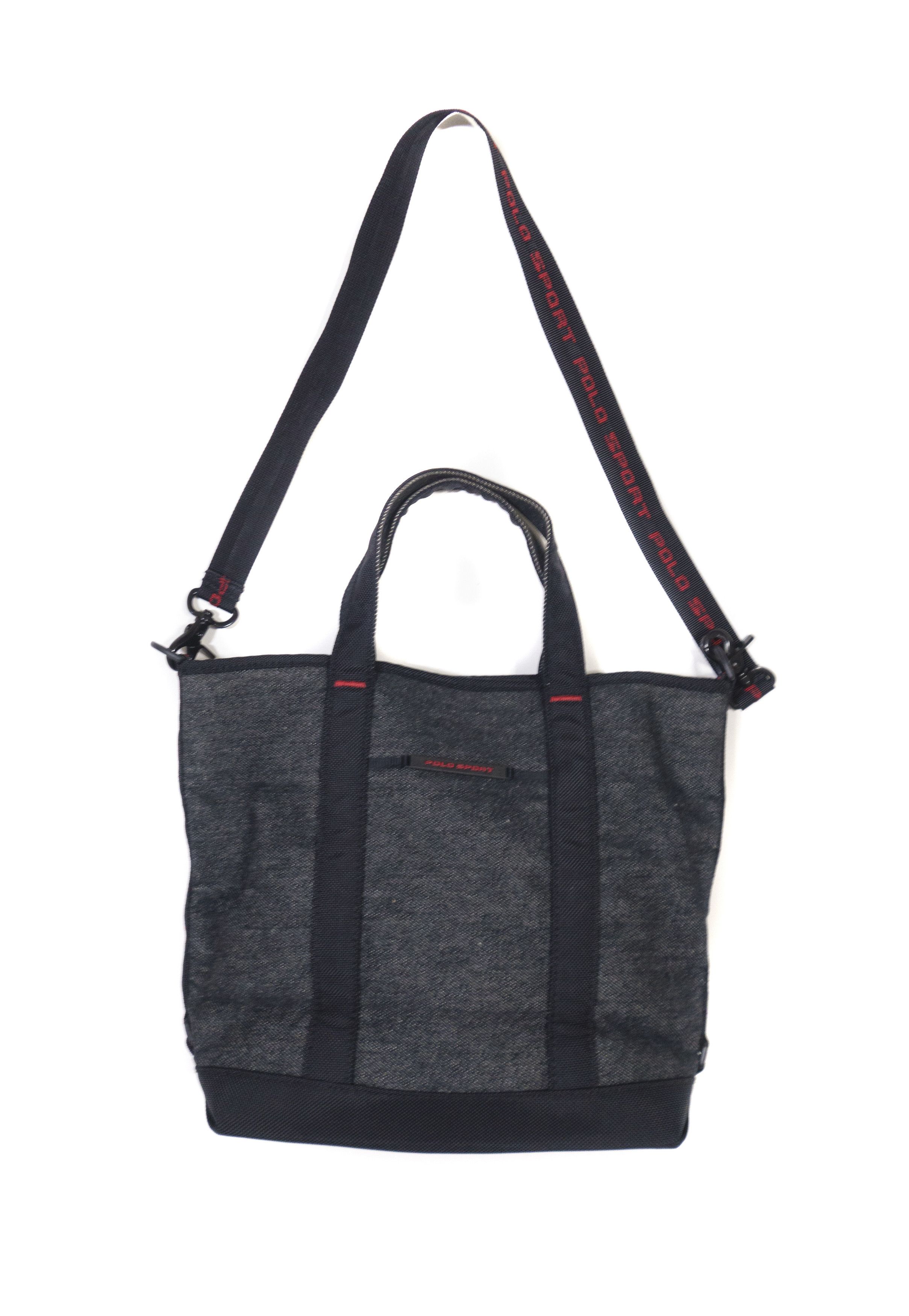 00S Polo Sport Denim Shopper Bag