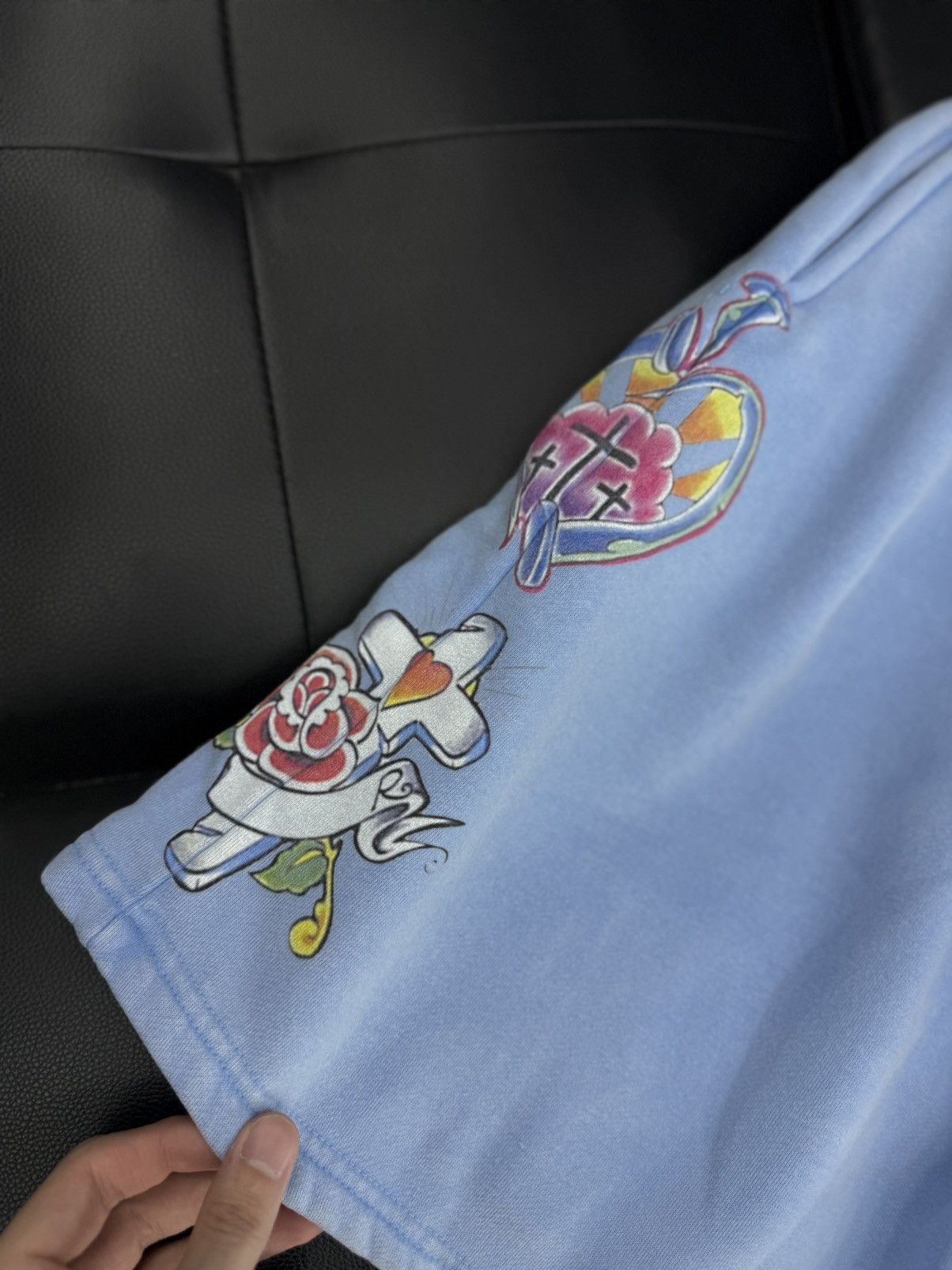 Other We Are Righteous Blue Cotton Shorts Size M (NEW) Size US 30 / EU 46 - 4 Thumbnail