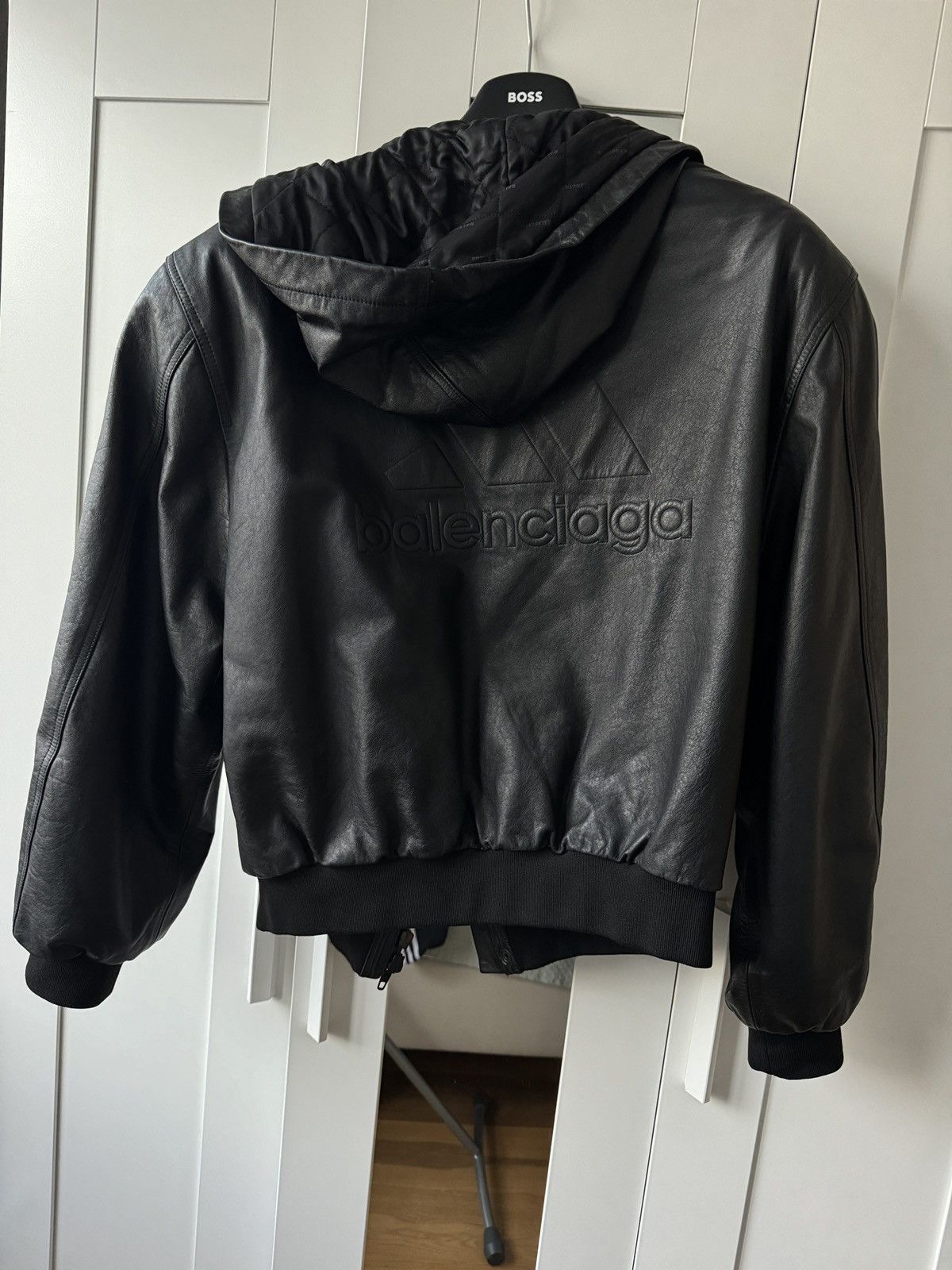 Adidas × Balenciaga Leather bomber Balenciaga X Adidas Size US M / EU 48-50 / 2 - 11 Thumbnail