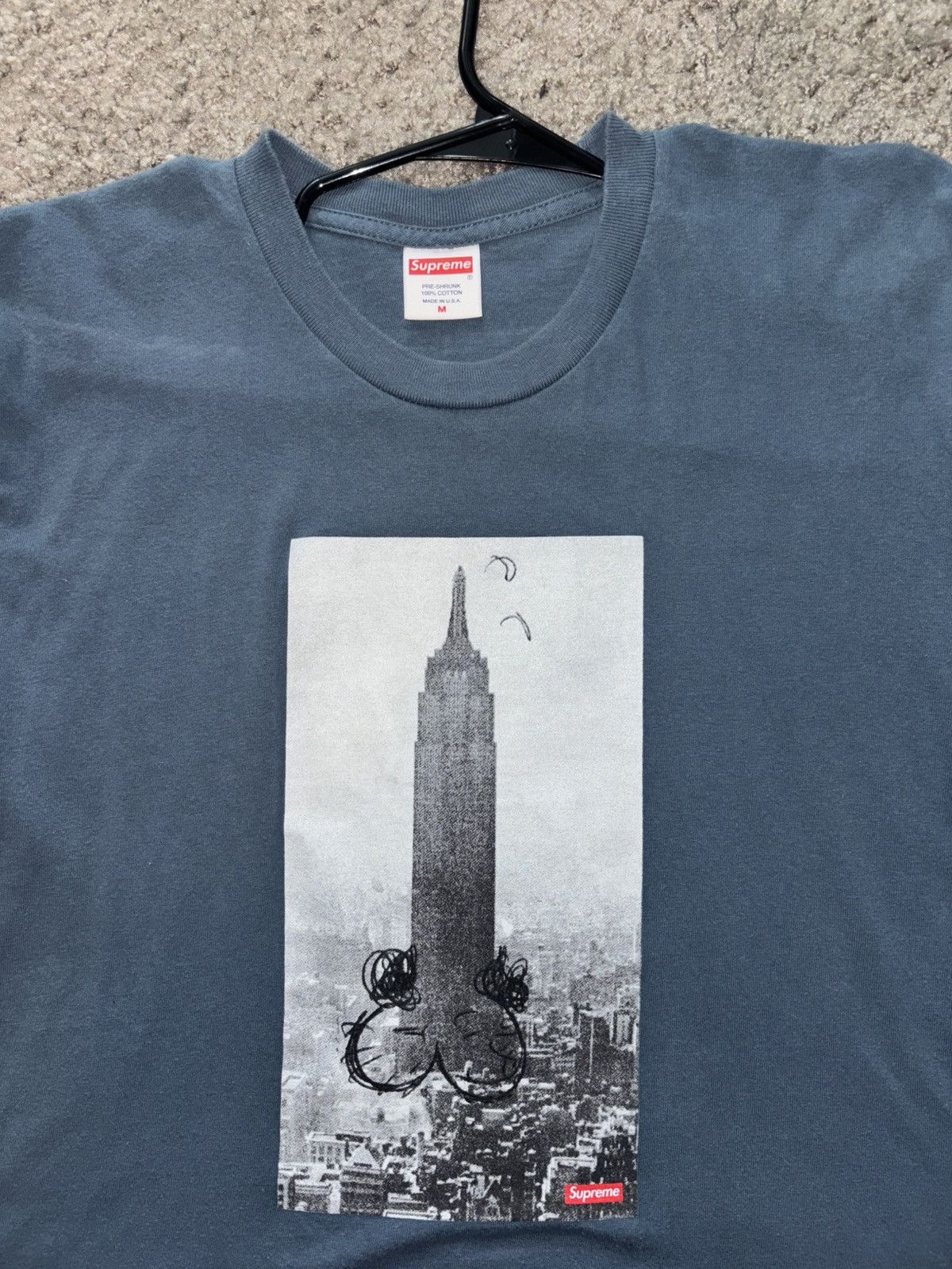 Supreme Supreme x Mike Kelley Empire State Building Tee Size US M / EU 48-50 / 2 - 3 Thumbnail