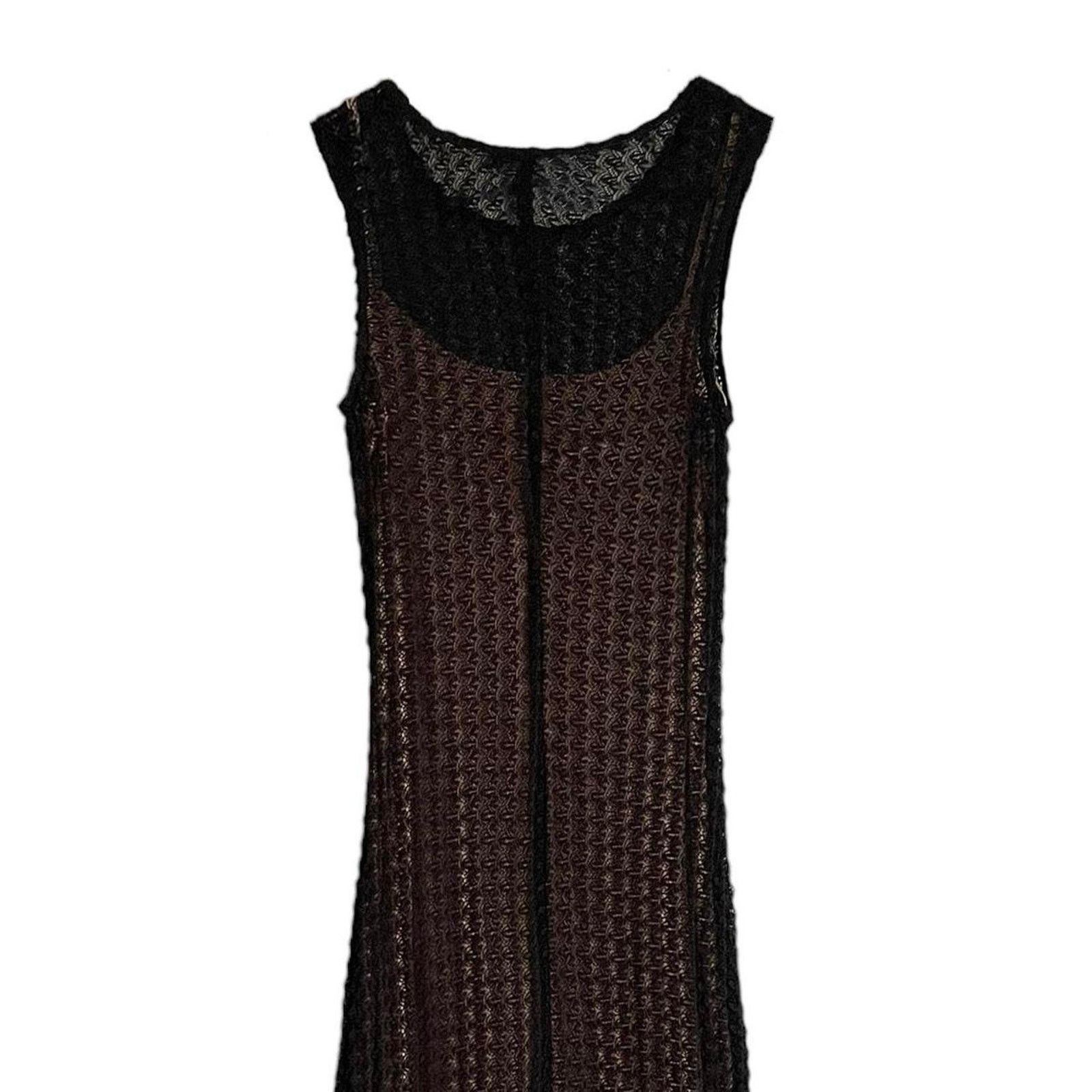Express Vintage Y2K dark fairy goth vamp black maxi dress Size 1/2 Size XS / US 0-2 / IT 36-38 - 5 Thumbnail