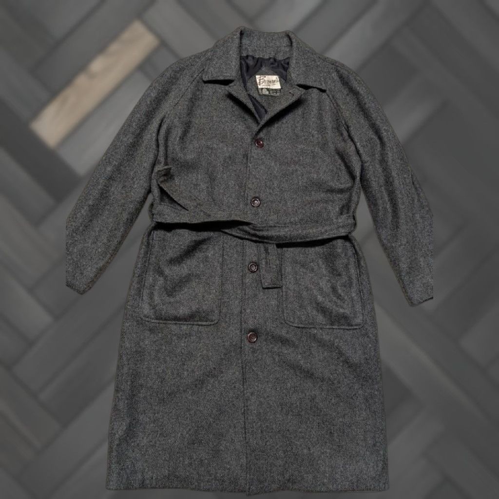 Vintage VINTAGE belted coat Nike? Size US M / EU 48-50 / 2 - 1 Thumbnail