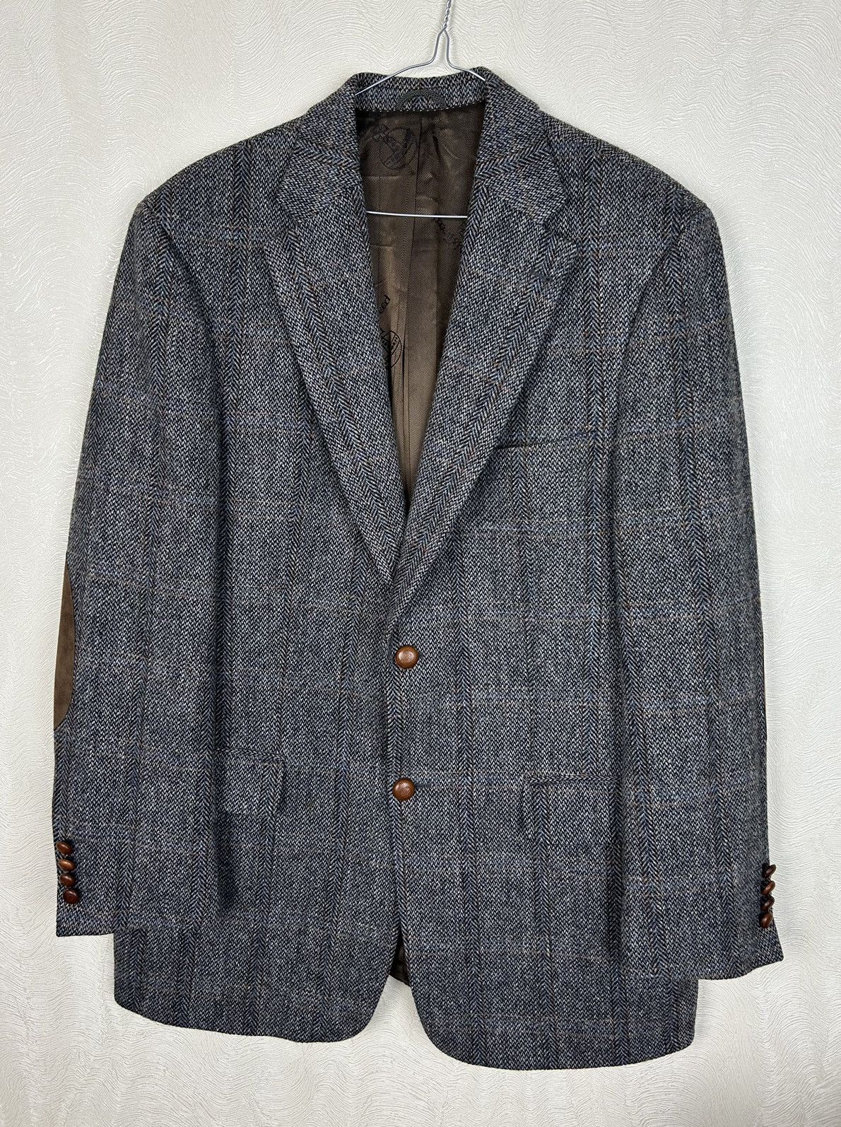 Harris Tweed Luxury MARIO BARUTTI X HARRIS TWEED 52 or L Wool Blazer Grailed