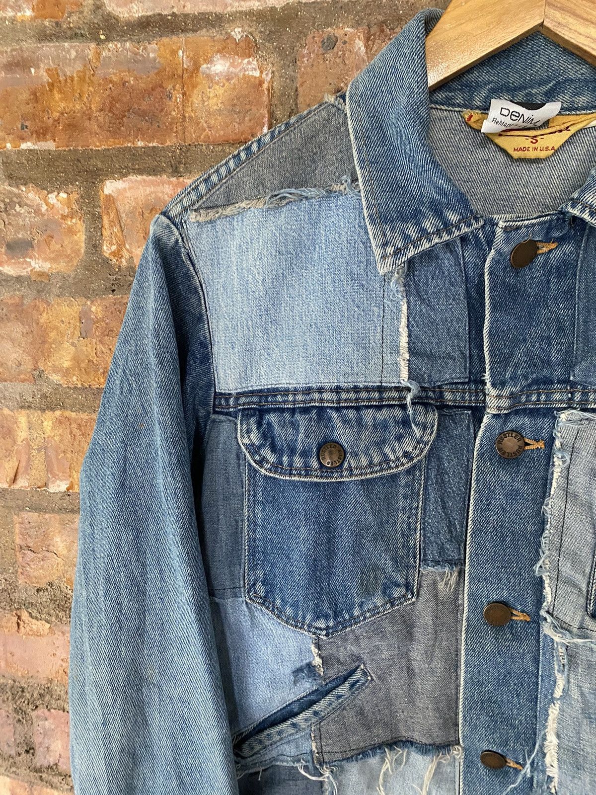 Nepenthes 1990s Rebuild by Remake Denim in US patchwork Size US S / EU 44-46 / 1 - 6 Thumbnail