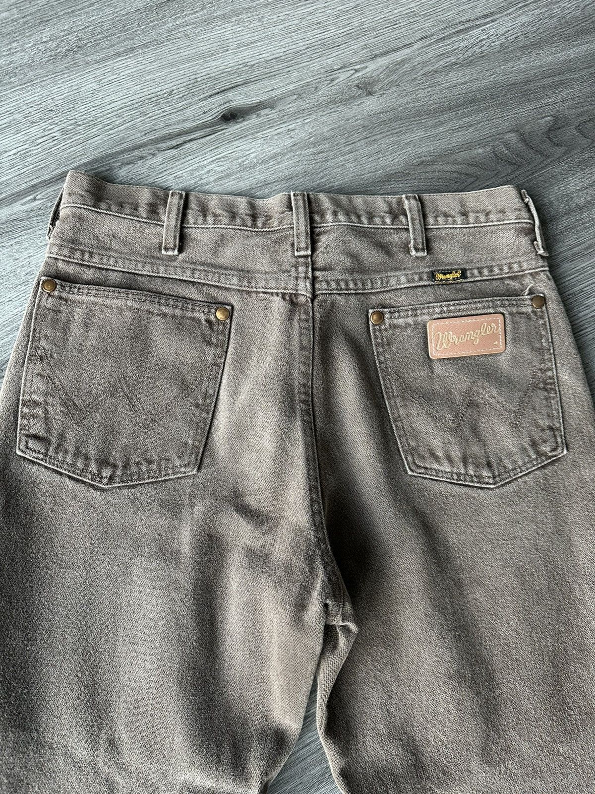 Wrangler Vintage Faded Brown Wrangler Jeans Size US 32 / EU 48 - 3 Thumbnail
