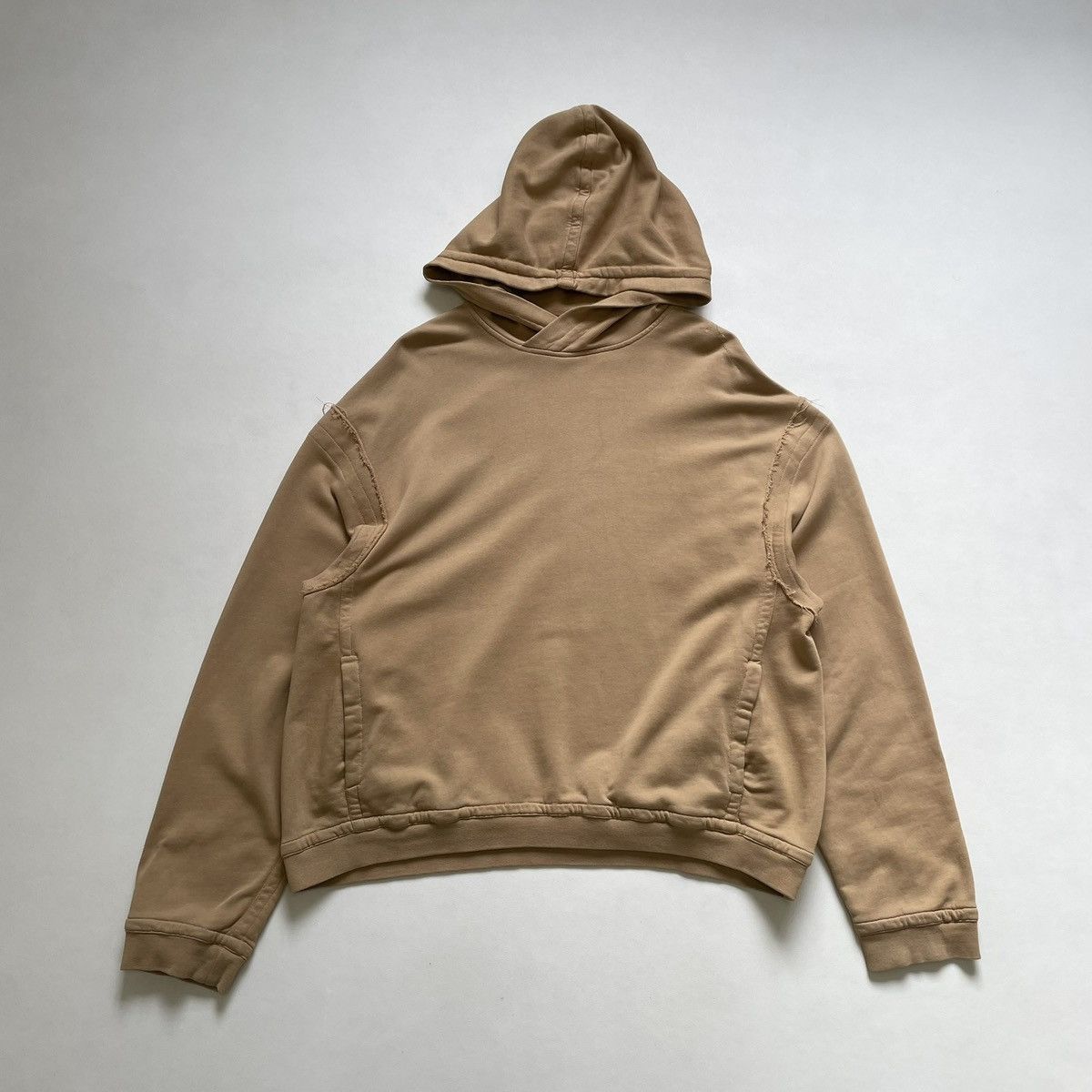Haider Ackermann ‘Floral Embroidered’ Tan Cotton Perth Hoodie Size US L / EU 52-54 / 3 - 2 Thumbnail