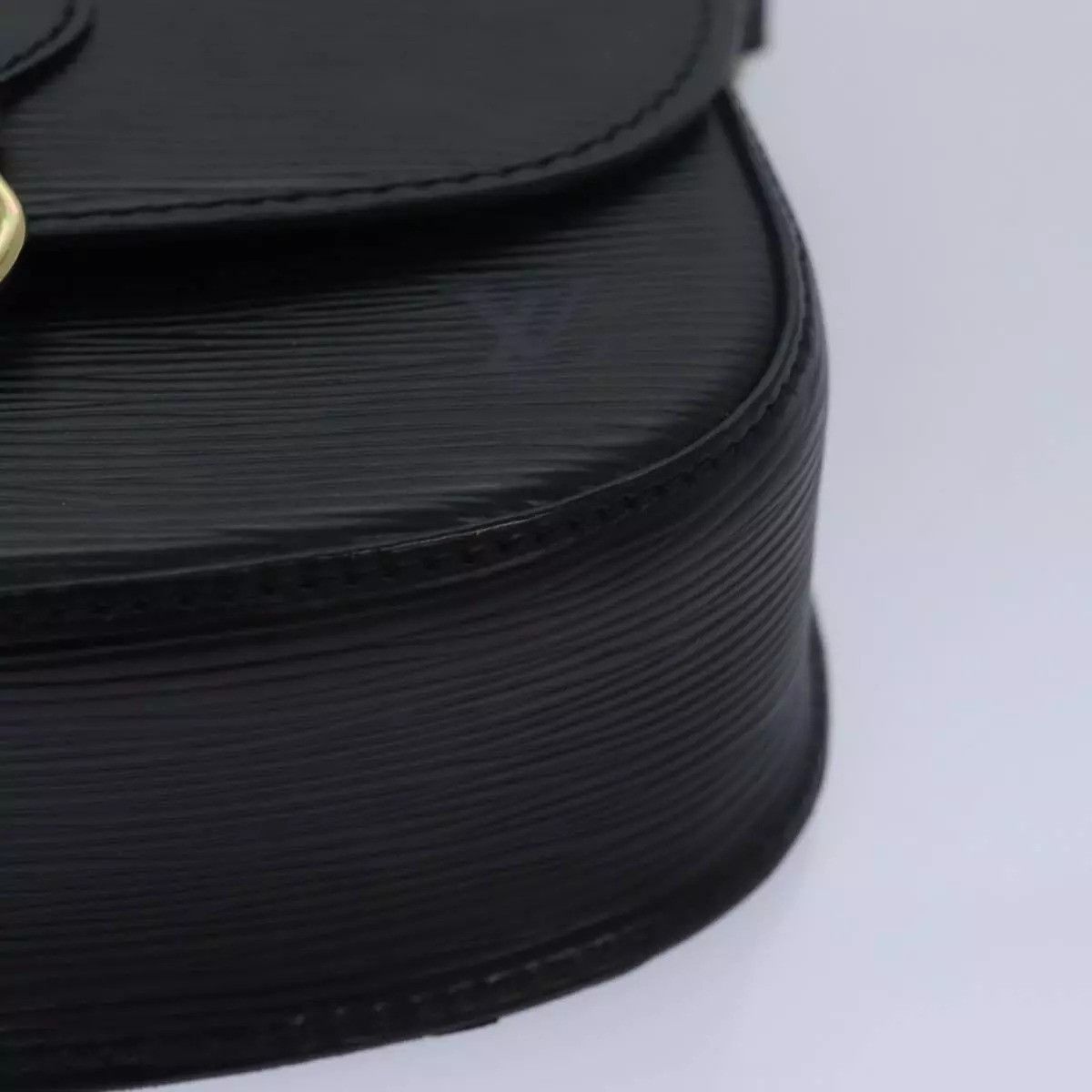 Louis Vuitton LOUIS VUITTON Epi Mini Monogram Saint Cloud Bag Black Size ONE SIZE - 8 Thumbnail