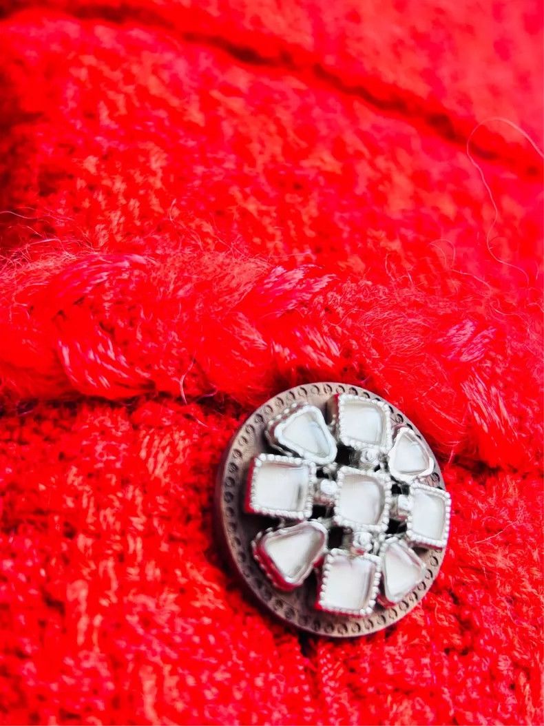 Chanel Chanel 19K snow series CHANEL orange tweed glazed buckle f Size XS / US 0-2 / IT 36-38 - 3 Thumbnail