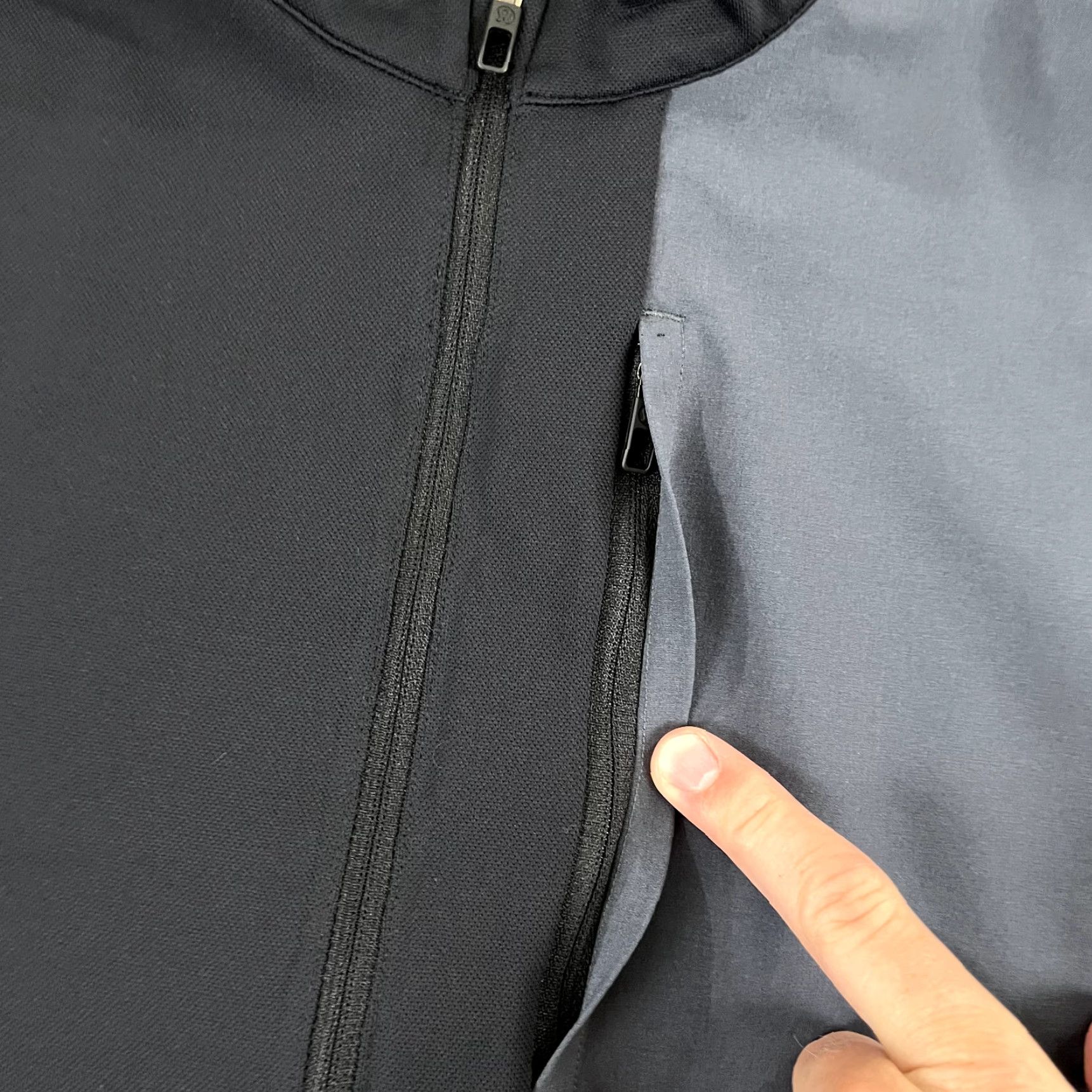Lululemon LULULEMON Jacket Men M Gray 1/2 Zip Pullover Regular Fit Polyester Breathable Lightweight Golf Preppy Basic Jacket Logo on Left Sleeve Size US M / EU 48-50 / 2 - 7 Thumbnail