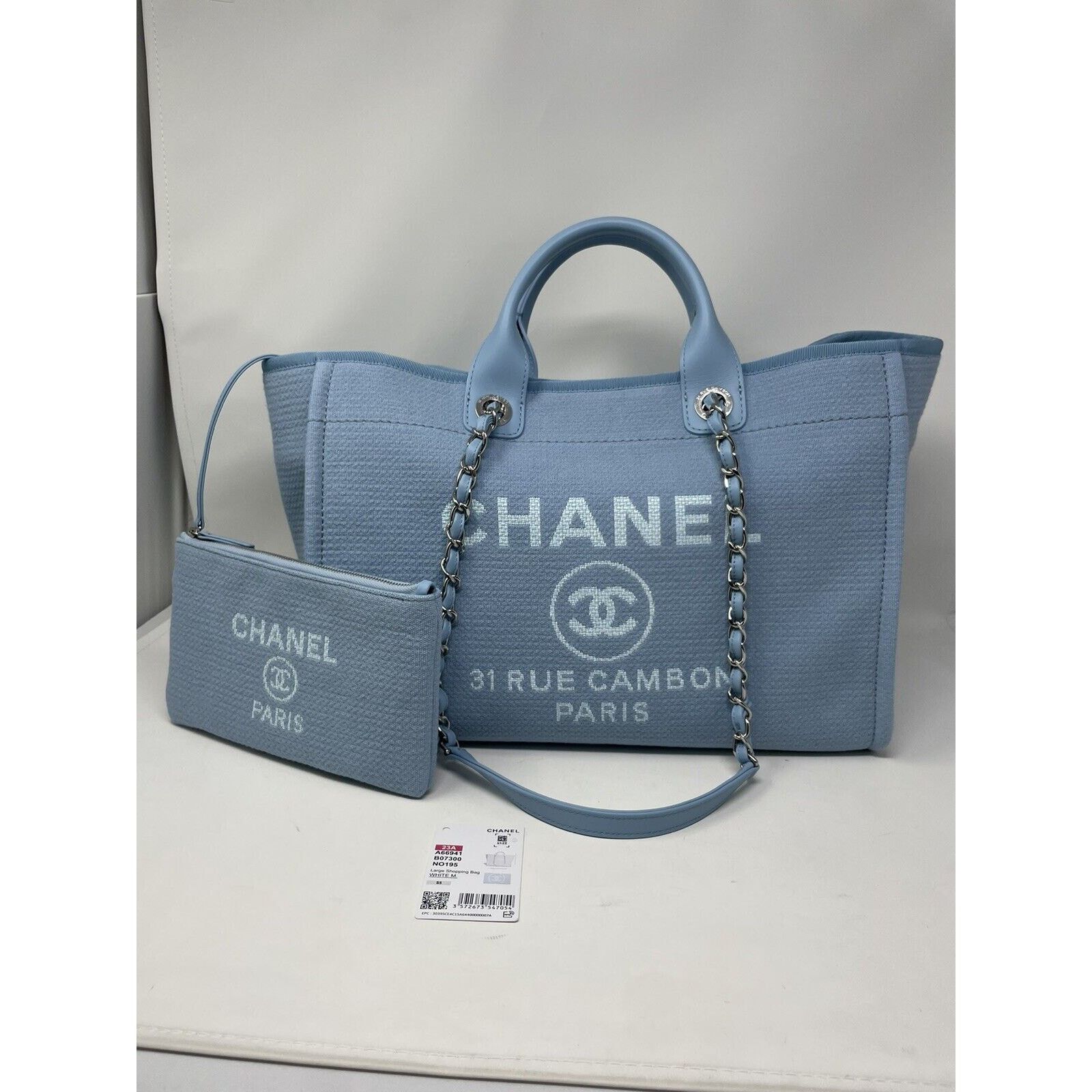 Chanel Chanel Deauville Large Shopping Tote 23A NEW Size ONE SIZE - 1 Thumbnail