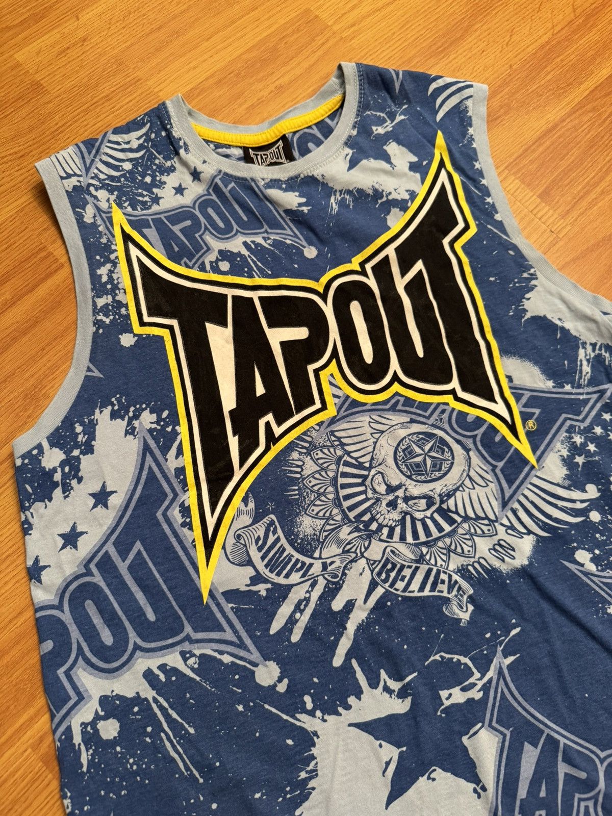 Tapout × Vintage Vintage Tank Tops Tapout Rare y2k Size US M / EU 48-50 / 2 - 3 Thumbnail
