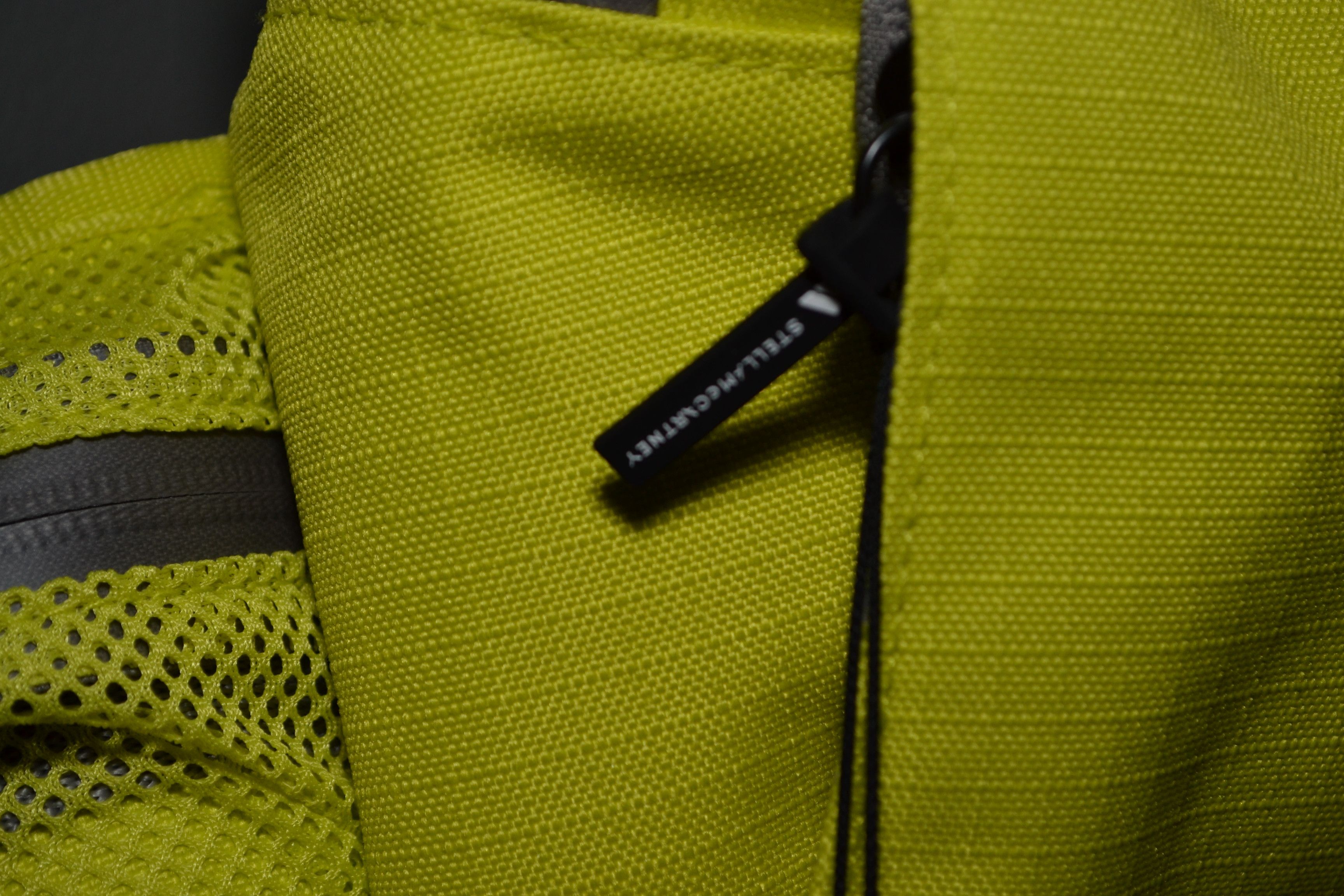 Adidas × Stella McCartney Adidas By Stella McCartney Multi Bag Fluorescent Yellow New Size ONE SIZE - 7 Thumbnail