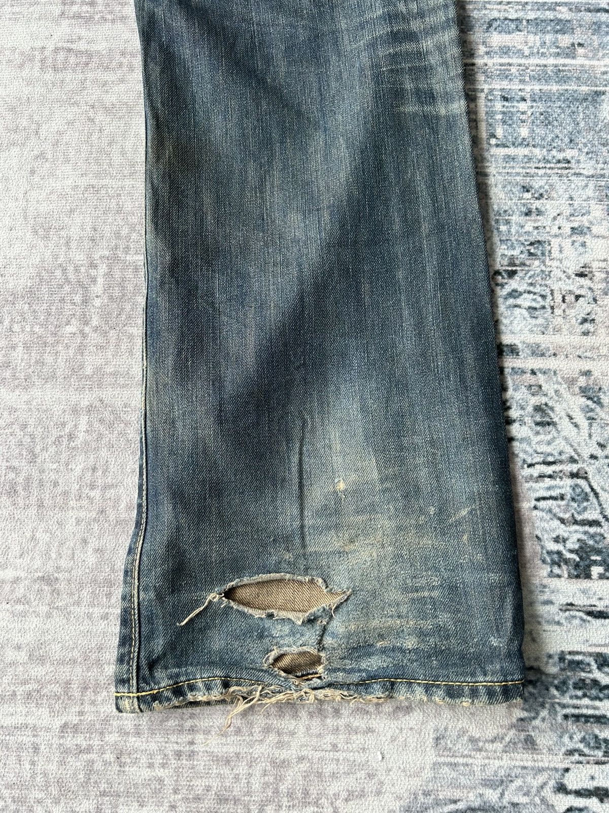 Ed Hardy Ed Hardy Big Spellout Denim Size US 34 / EU 50 - 15 Thumbnail