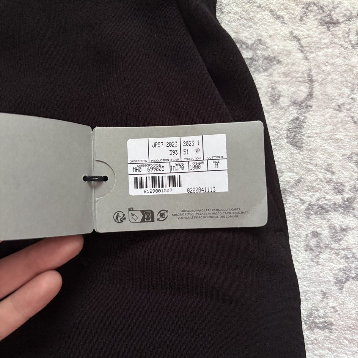 Balenciaga Balenciaga 2023 Pleated Trousers BNWT Black | Size M Size US 33 - 7 Thumbnail
