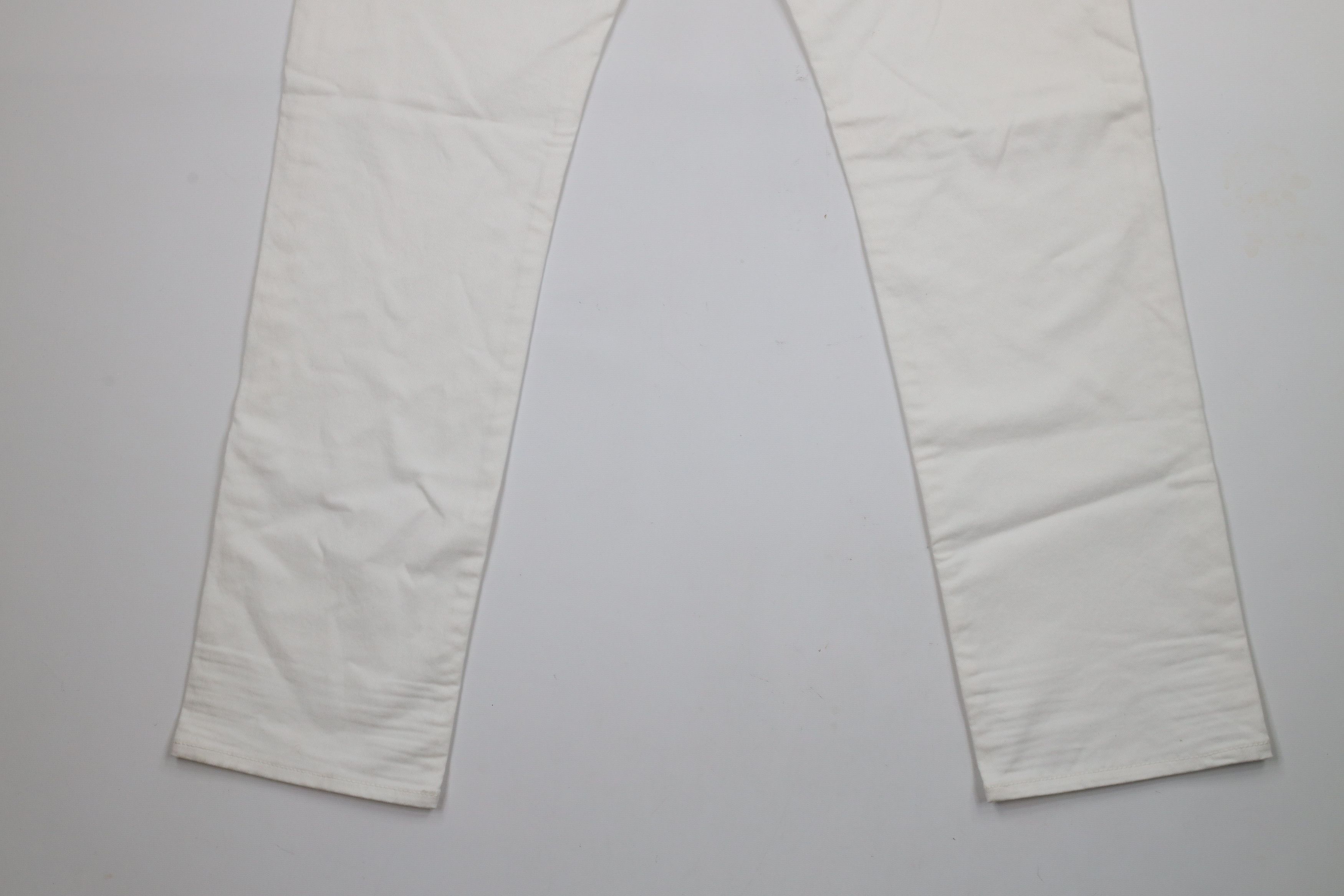 Gap × Vintage Deadstock Vintage Y2K Gap Fit Stretch Denim Jeans White Size US 33 - 15 Thumbnail