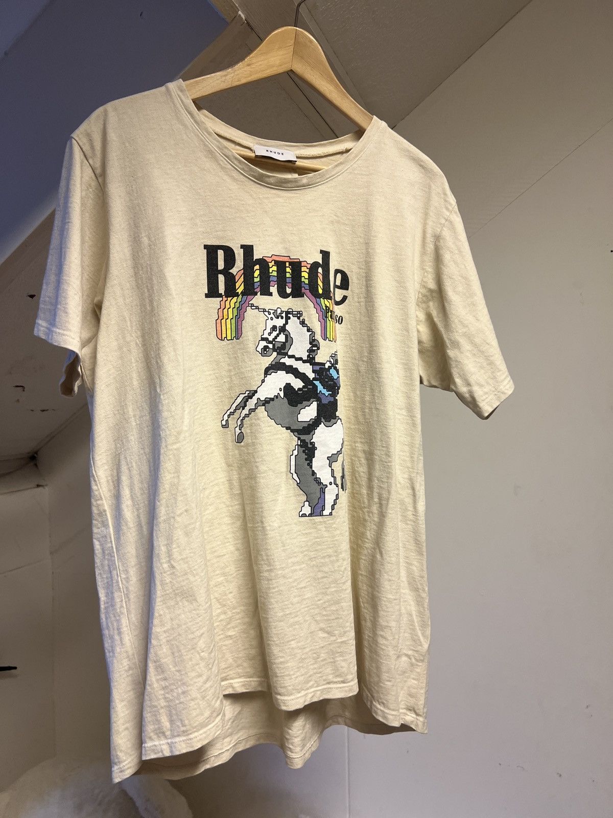 Rhude Rhude rainbow rider tee Size US L / EU 52-54 / 3 - 1 Thumbnail