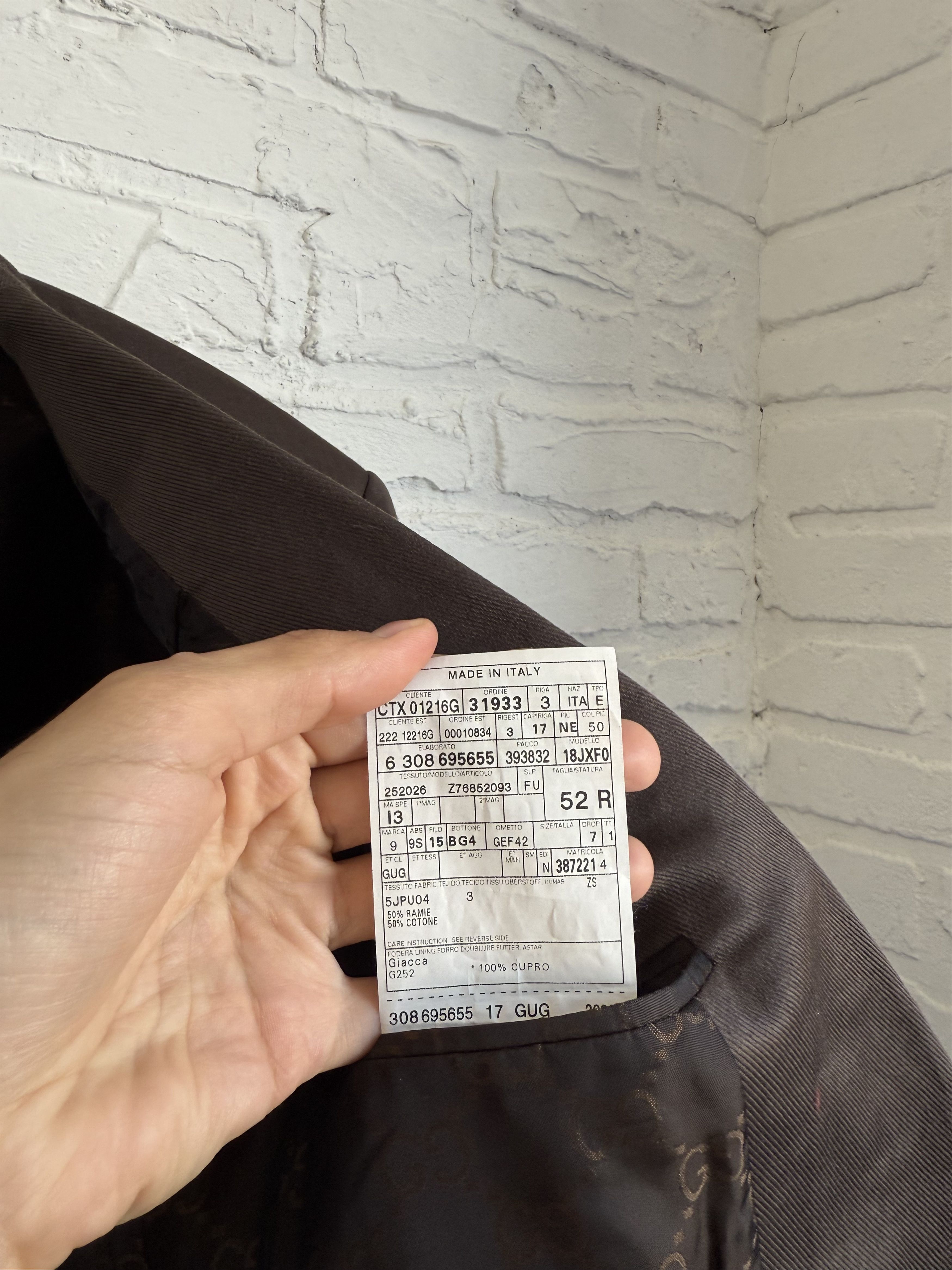 Gucci Gucci x Tom Ford GG monogram inside blazer Size 52R - 4 Thumbnail