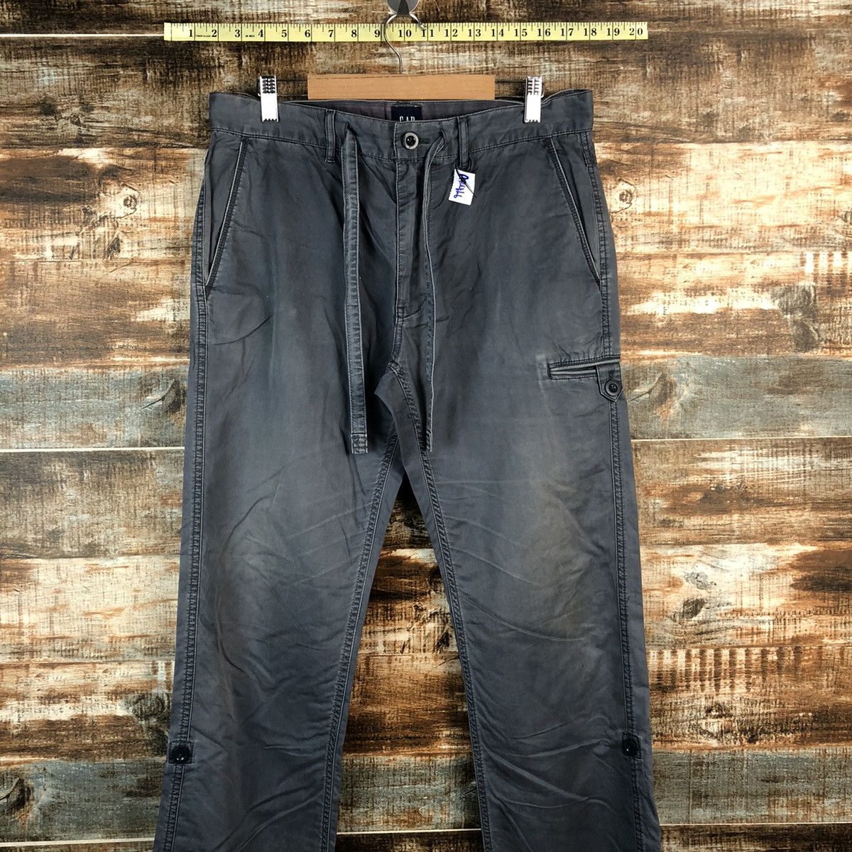 Gap × Vintage Gap faded Blue vintage Pants #A2416 Size US 30 / EU 46 - 2 Thumbnail