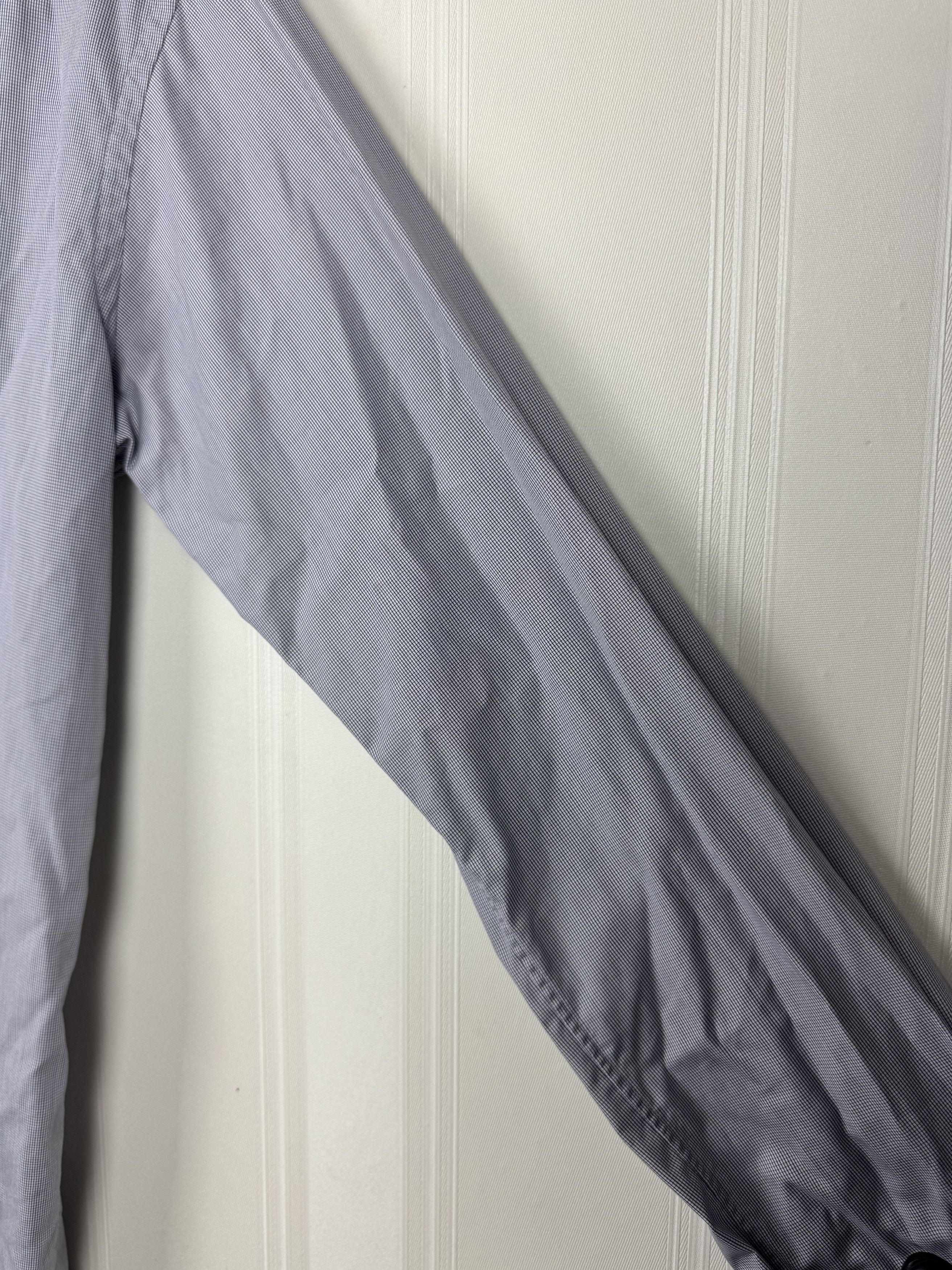 Eton Eton Blue Slim Fit Shirt Size 38 100% Cotton Size US M / EU 48-50 / 2 - 15 Thumbnail