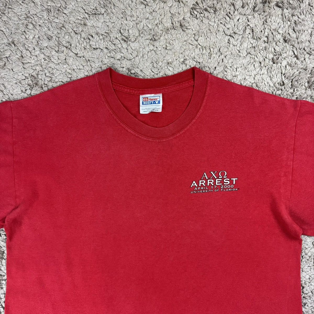Vintage Vintage Alpha Chi Arrest Parody James Bond Movie T-shirt Size US M / EU 48-50 / 2 - 8 Thumbnail