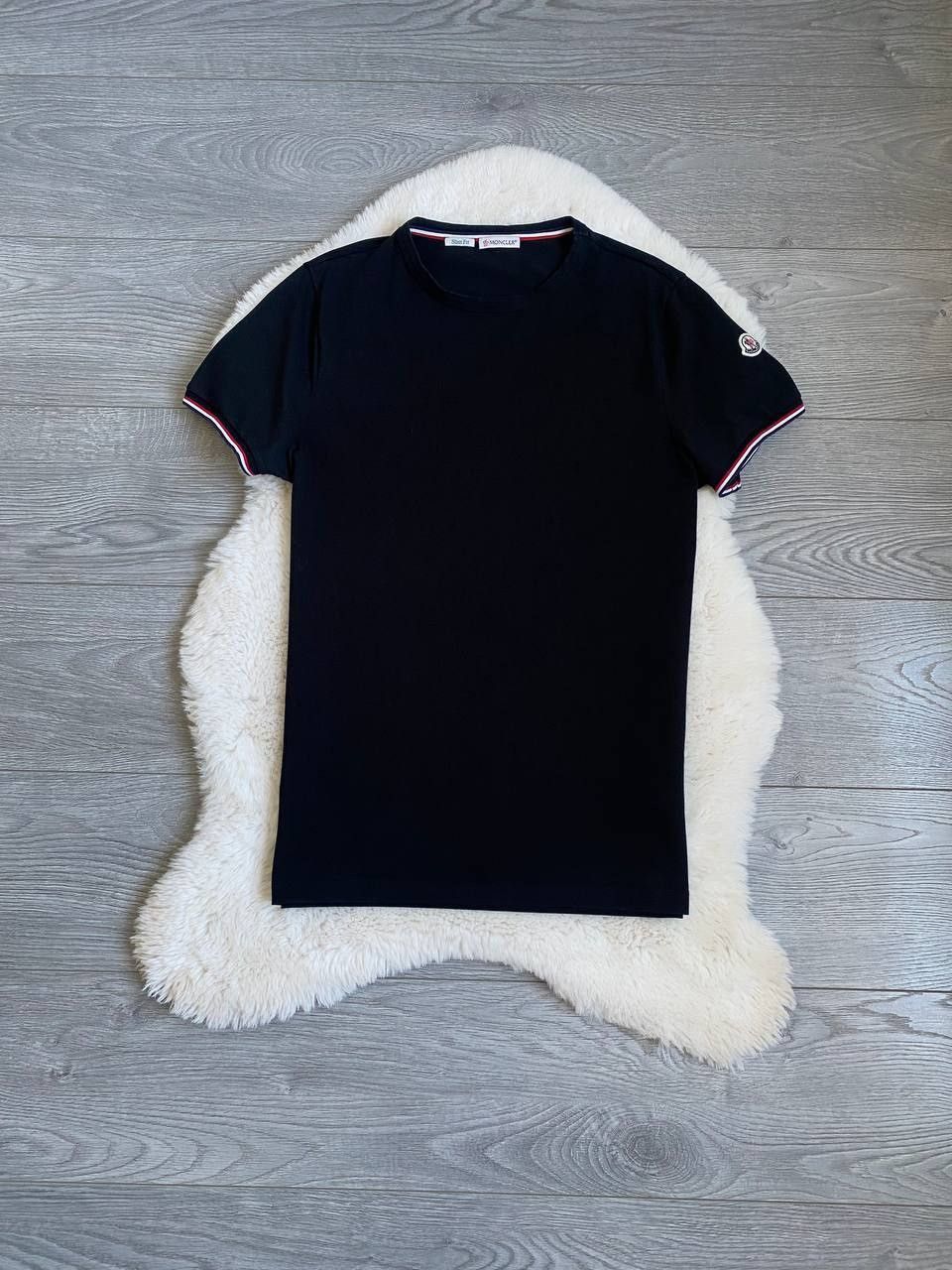 Moncler Moncler Men's Slim Fit T-Shirt, Medium, Classic Black Size M Size US M / EU 48-50 / 2 - 1 Thumbnail