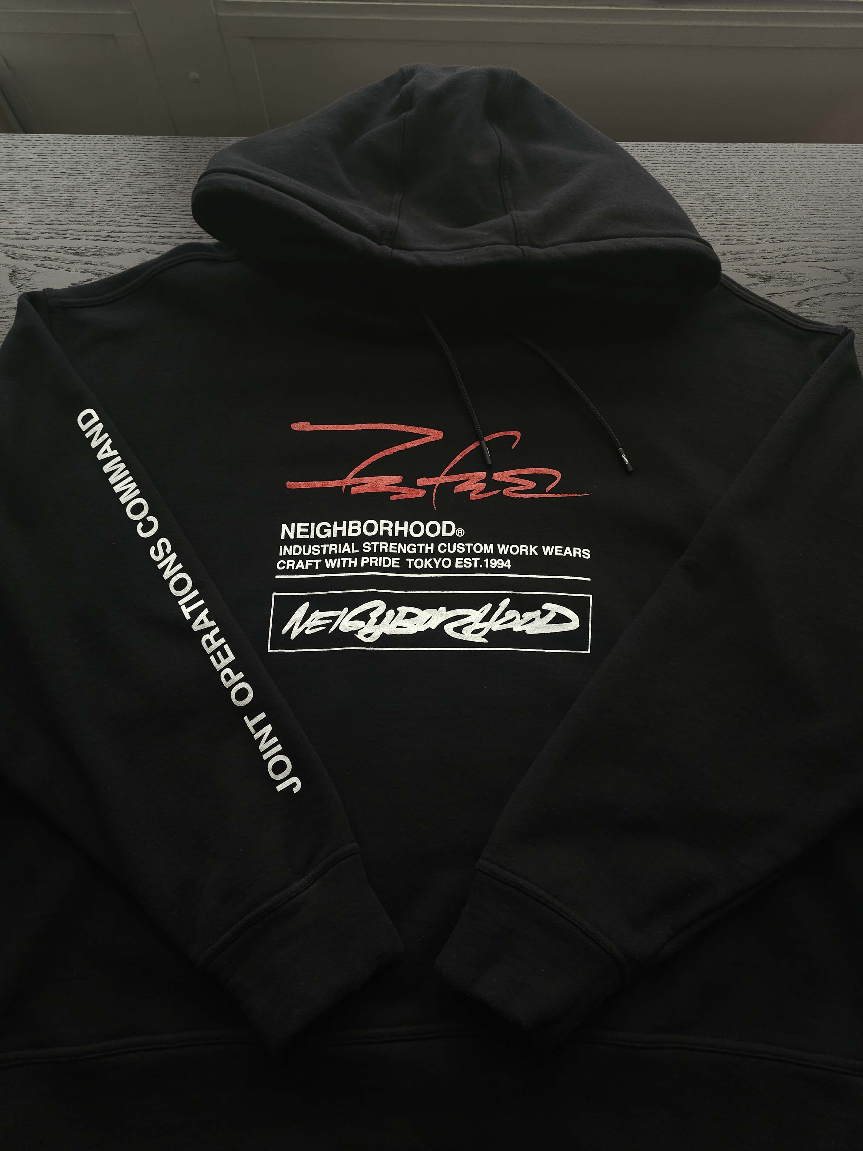 image of Futura x Neighborhood Laboratories Hoodie in Black, Men's (Size XL)