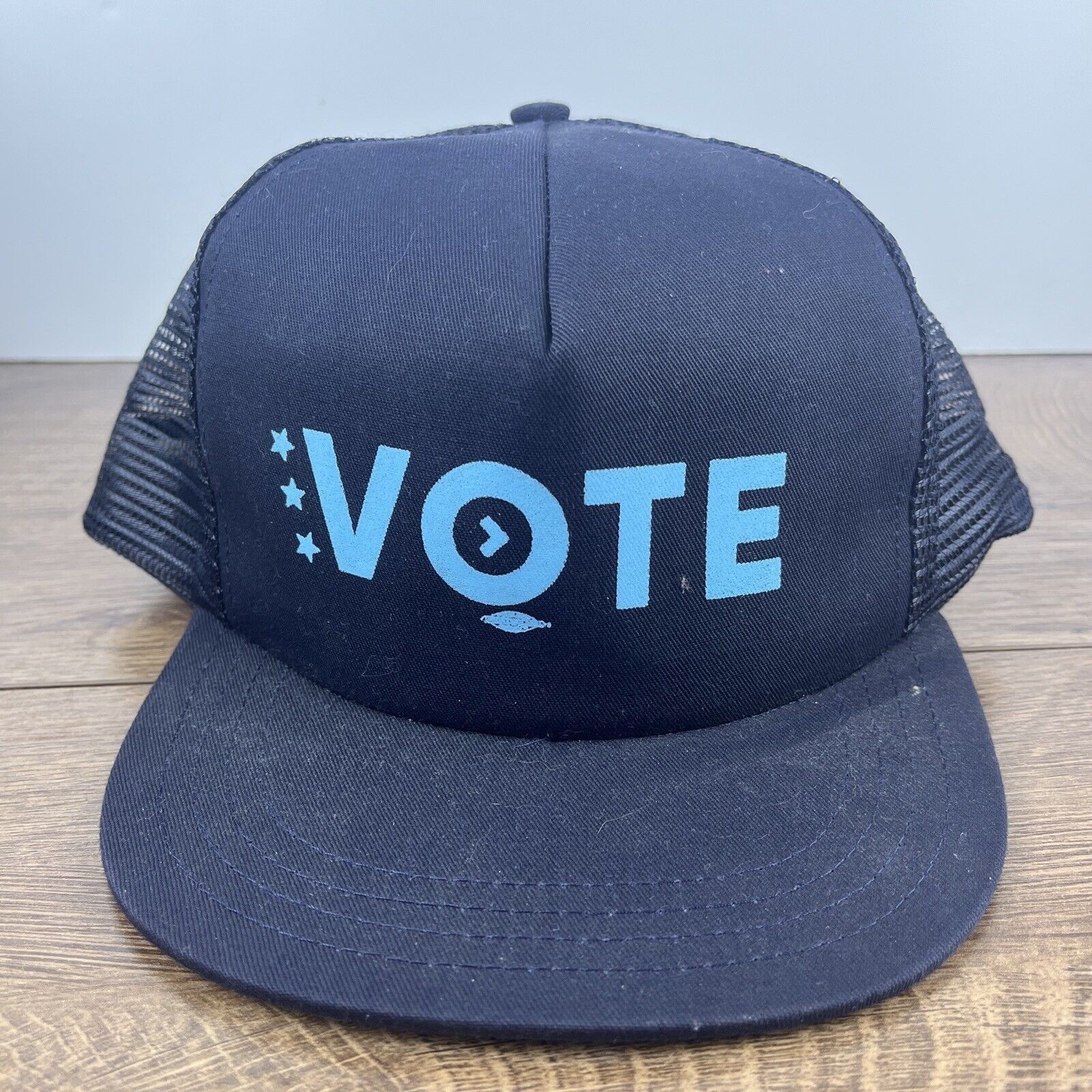 Other Vote Hat Blue VOTE Hat Adjustable Adult Size Hat Blue Cap Size ONE SIZE - 2 Thumbnail