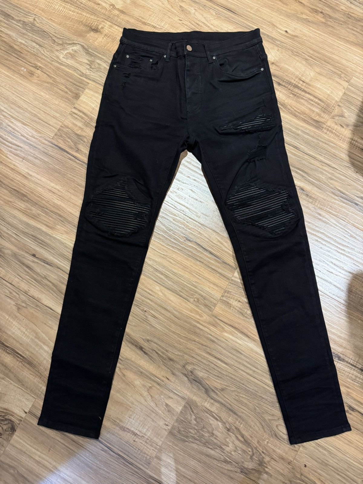 The Unbranded Brand Black jeans Size US 32 / EU 48 - 1 Thumbnail
