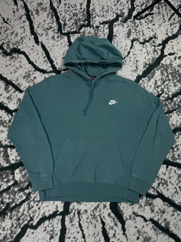 Nike Nike Navy Blue Hoodie with Swoosh Logo Size US M / EU 48-50 / 2 - 1 Thumbnail