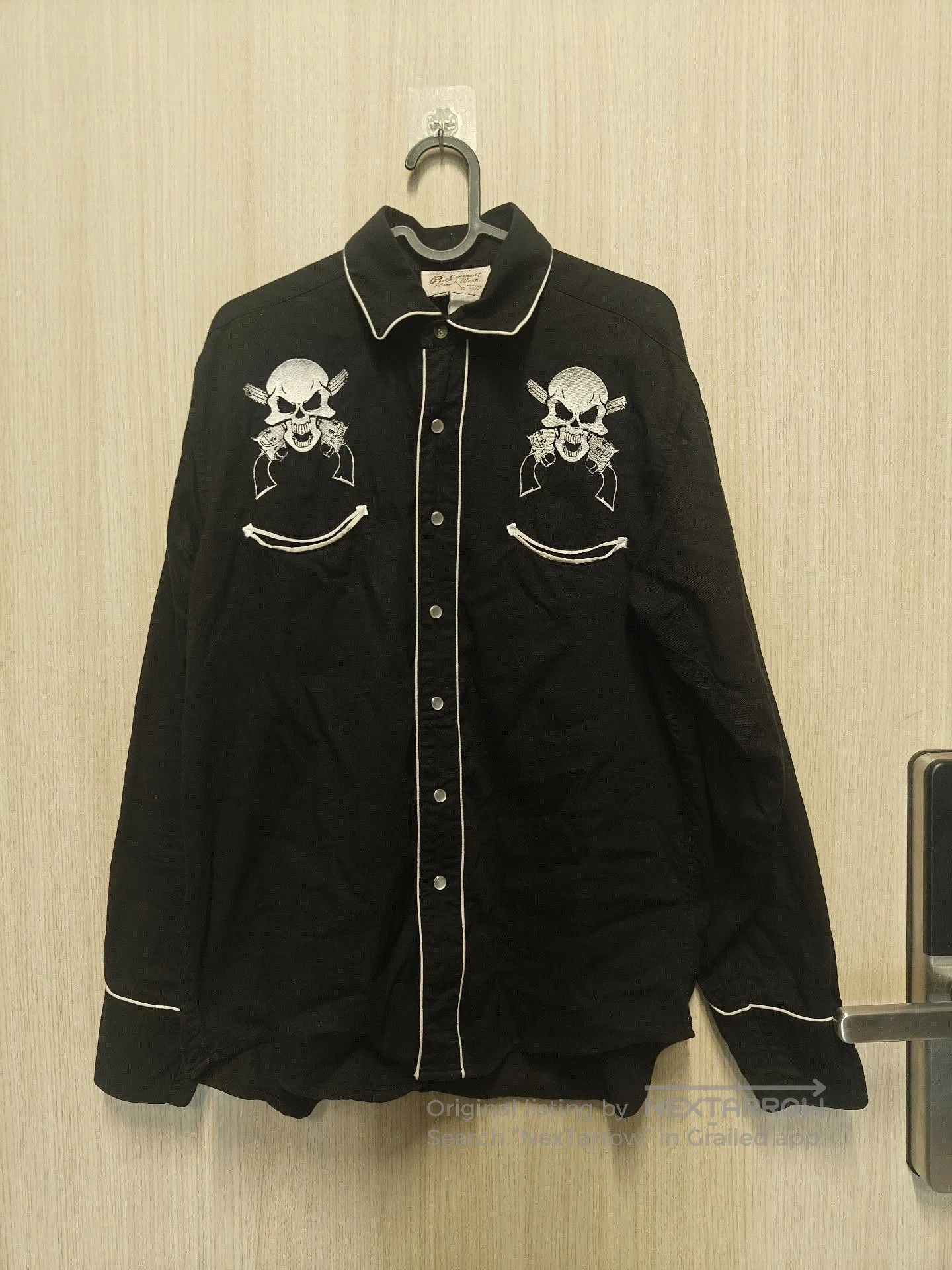 Rockmount Ranch Wear Rockmount Skull Cross Western Shirt. Size US M / EU 48-50 / 2 - 1 Thumbnail