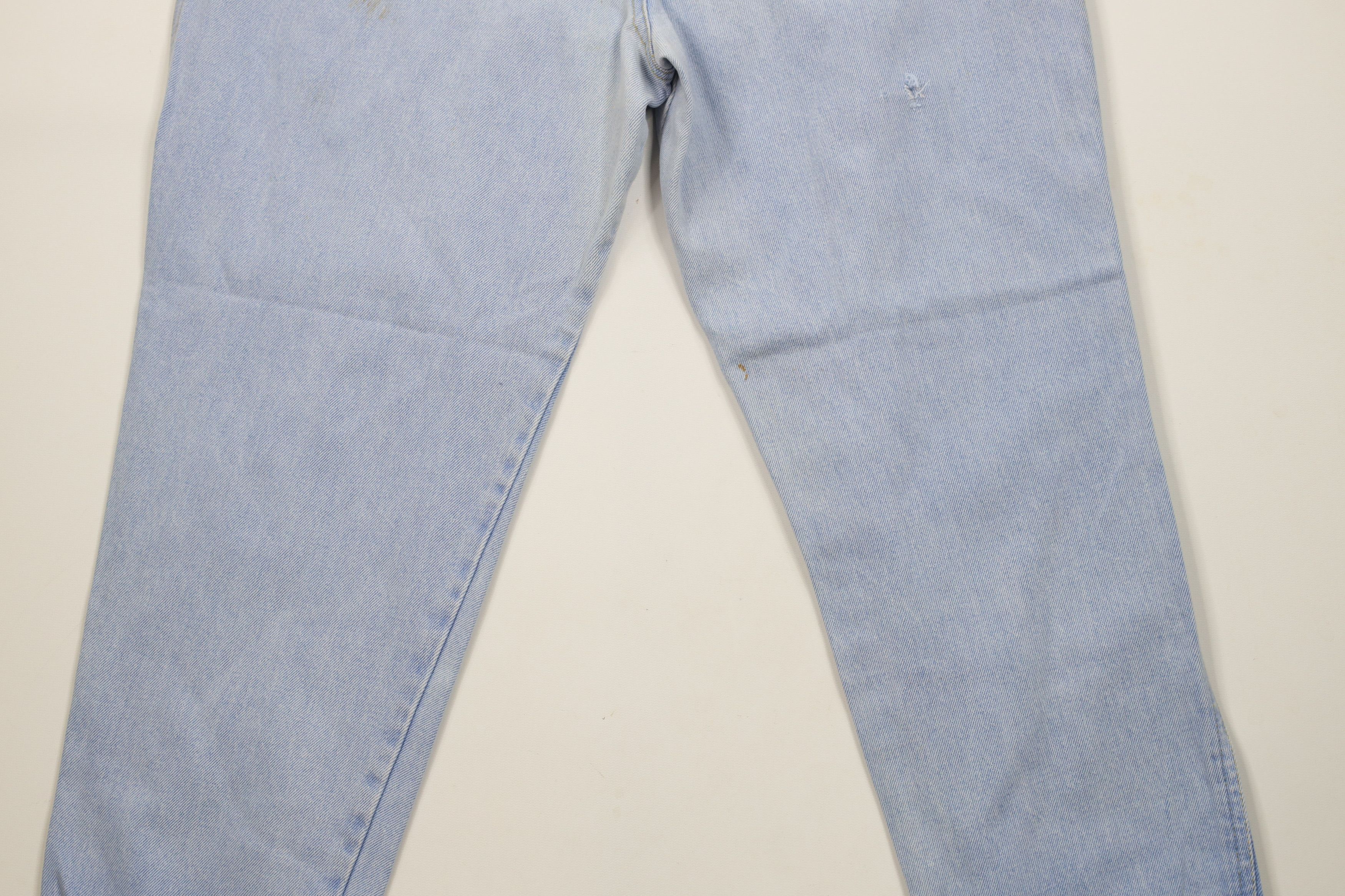 Vintage Vintage 80s 90s Streetwear Diamond Patch Cuffed Denim Jeans Size 30" / US 8 / IT 44 - 13 Thumbnail