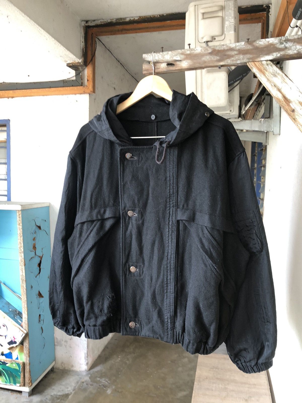 Boneville Rare❗️Vintage Boneville C.P Company Navy Artic Bomber Jacket Size US M / EU 48-50 / 2 - 7 Thumbnail
