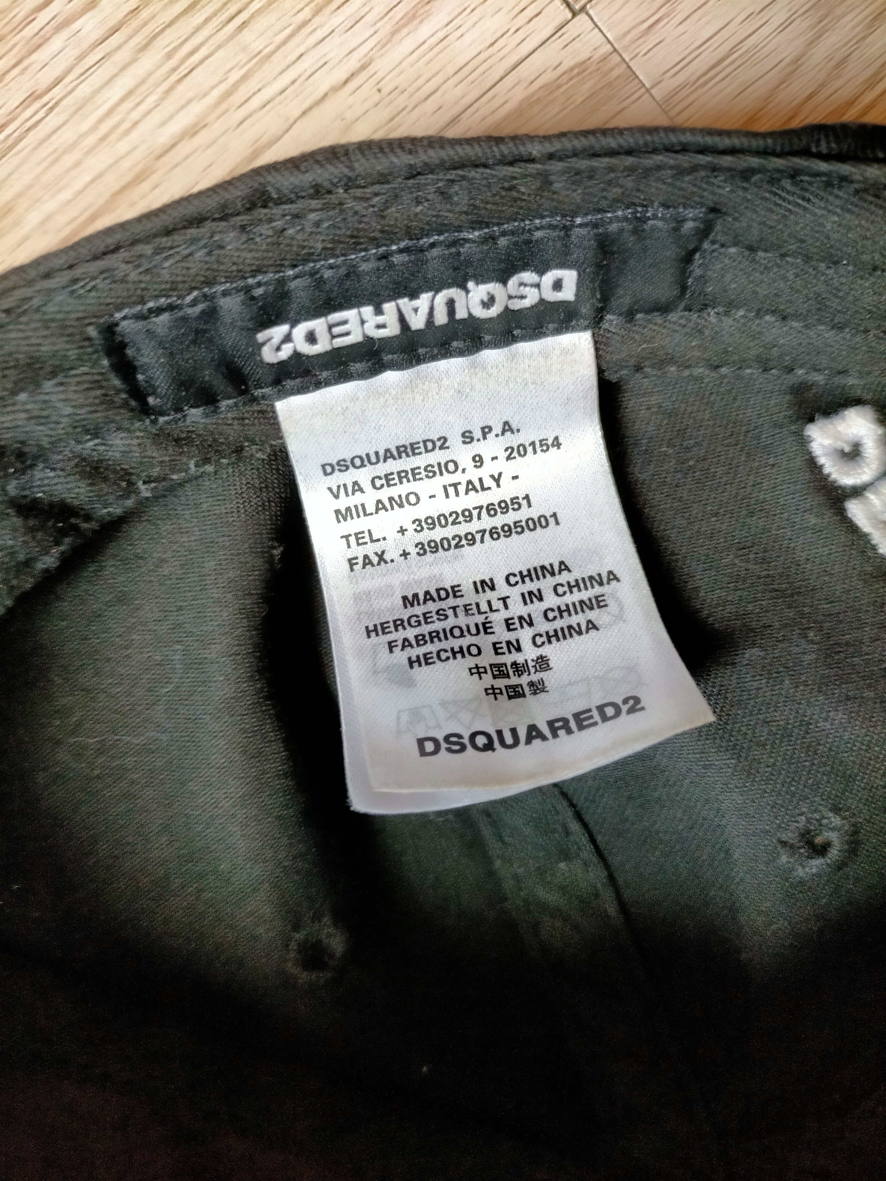 Dsquared2 Dsquared2 Cap Big Logo Embroidered Size ONE SIZE - 14 Thumbnail
