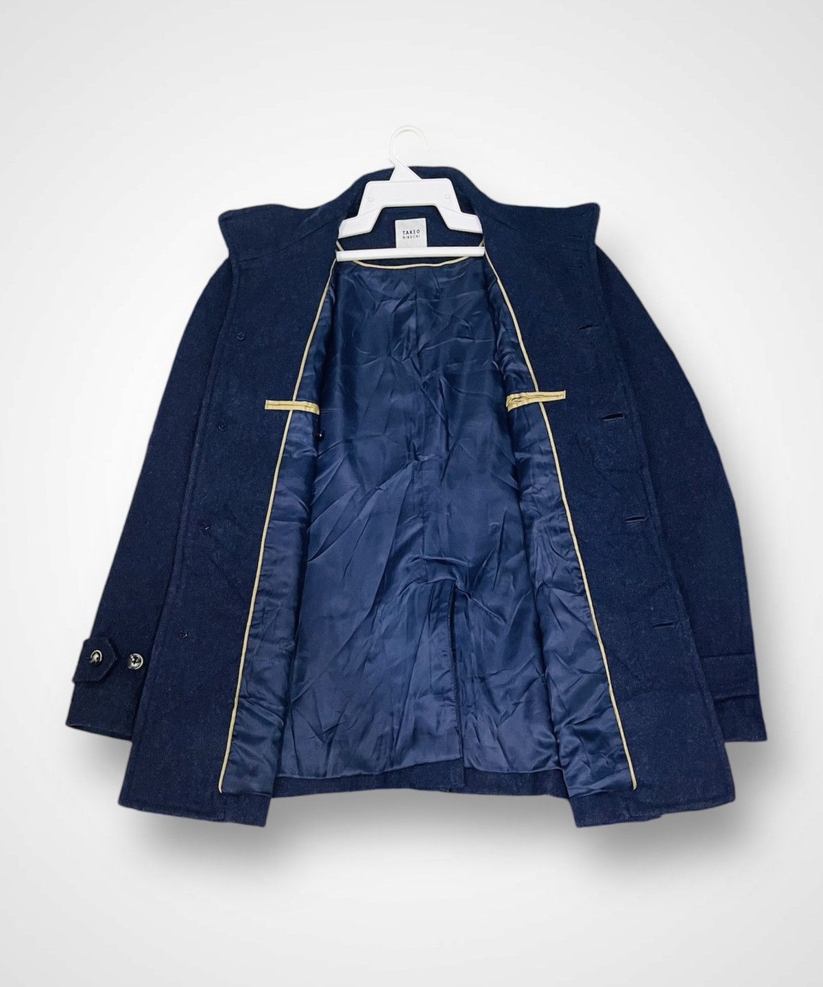 Japanese Brand × Takeo Kikuchi Takeo Kikuchi Wool Button Up Jacket (08) Size US L / EU 52-54 / 3 - 3 Thumbnail