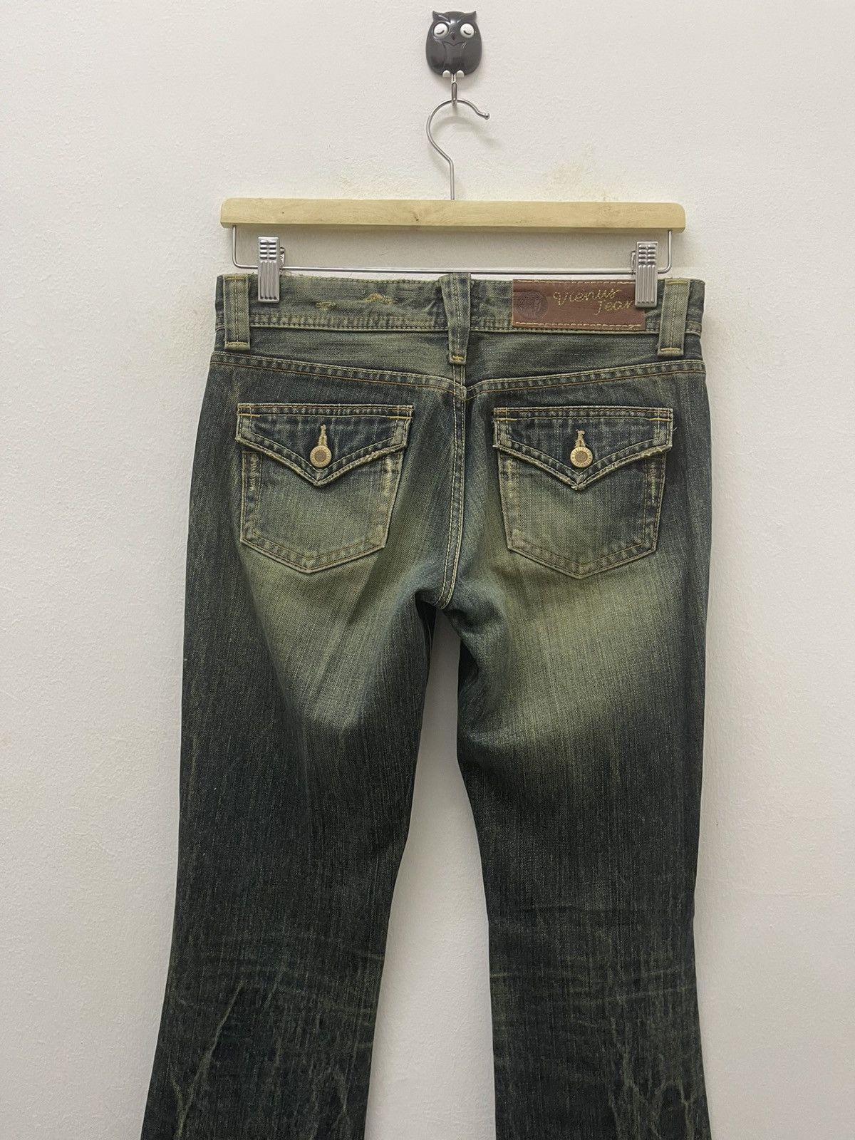 Edwin Rare Vintage VIENUS JEAN Something by Edwin Japan Flare Size US 28 / EU 44 - 15 Thumbnail