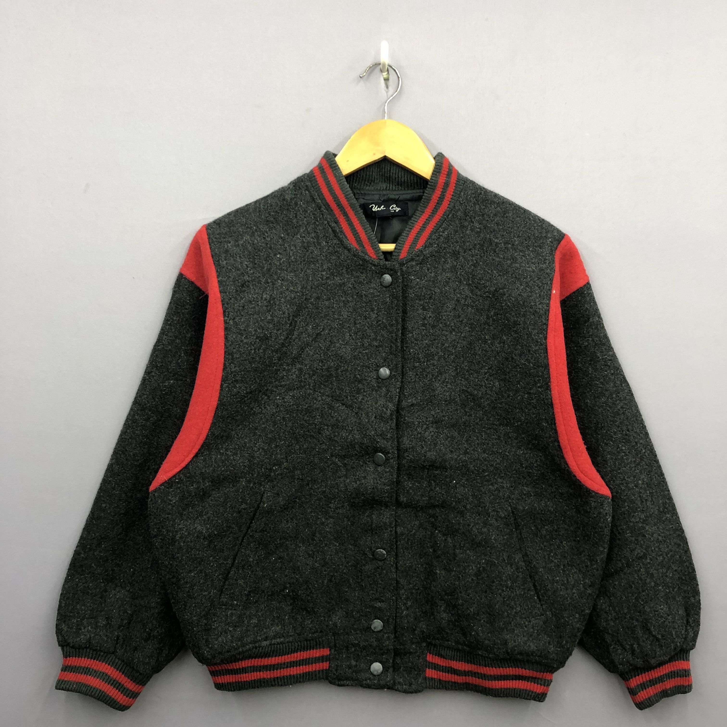 Japanese Brand Vintage Urban City Wool Varsity Baseball College Jacket Size M / US 6-8 / IT 42-44 - 4 Thumbnail