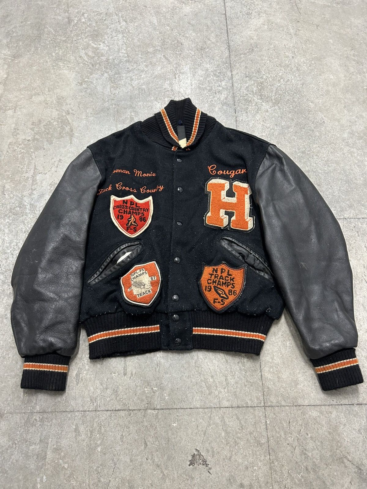 ジャケット・アウター 80s archive mens melrose bomber jacket M 80s archive mens melrose bomber jacket M 【公式通販】