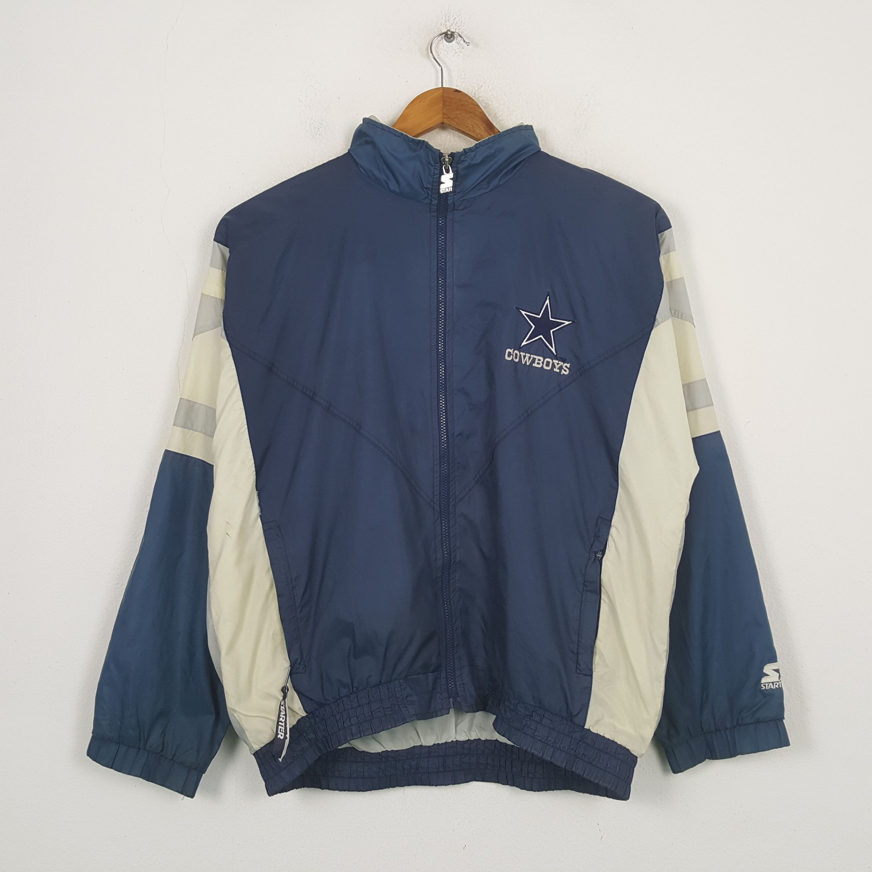 NFL Vintage Cowboys American Football NFL Team Jacket C302N5 Size US XL / EU 56 / 4 - 3 Thumbnail