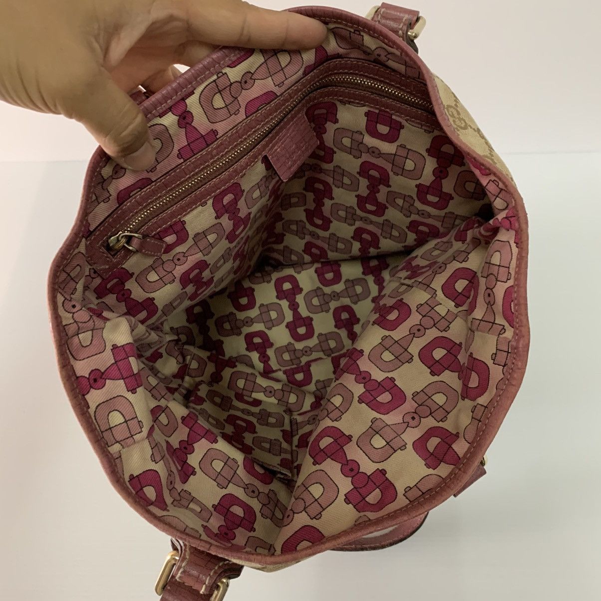 Gucci Gucci Monogram Tote Bag Size ONE SIZE - 11 Thumbnail