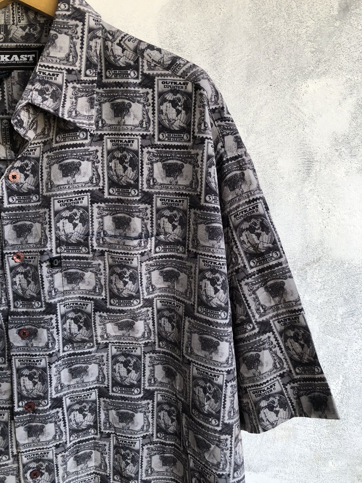 Issey Miyake Japanese Button Shirt AOP Issey style Size US XXL / EU 58 / 5 - 3 Thumbnail