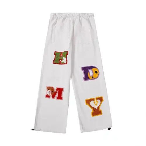 VIBE High street hip hop letter patch skateboard drawstring jeans Size US 30 / EU 46 - 3 Thumbnail
