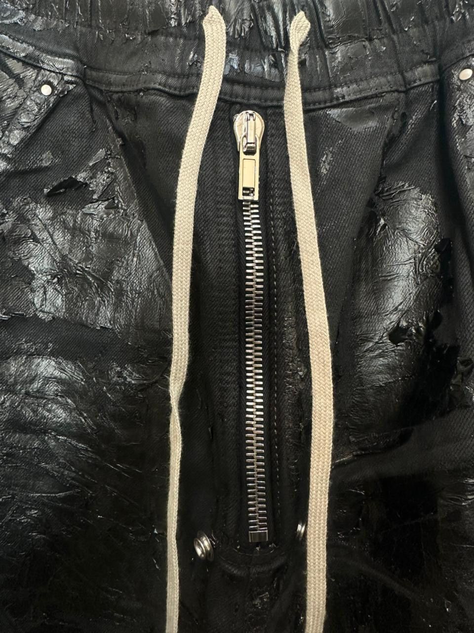 Rick Owens Drkshdw Rick Owens DRKSHDW Denim Geth Bela Pants Size US 30 / EU 46 - 3 Thumbnail
