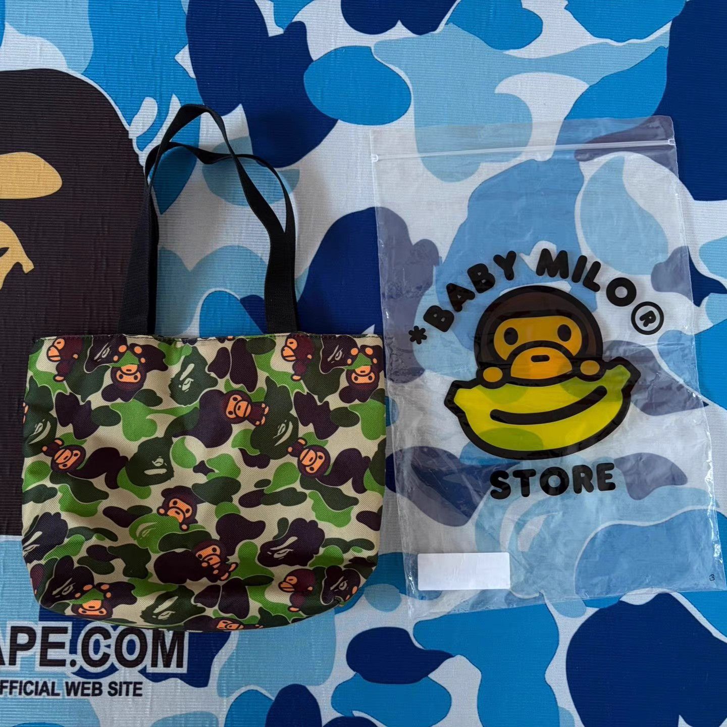 Bape Baby Milo ABC Camo Dog Carrier Bag | Grailed